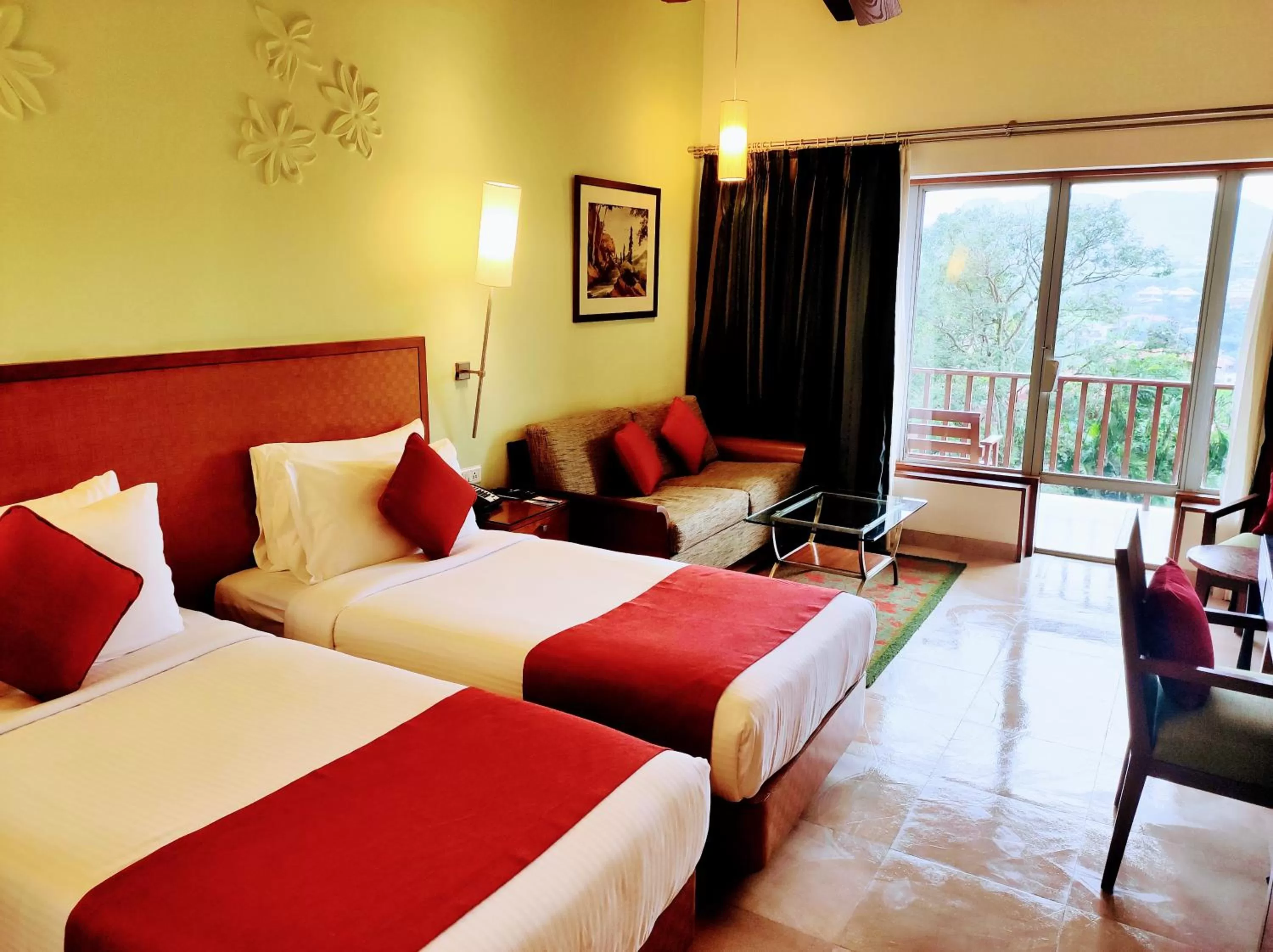 Bed in Fariyas Resort Lonavala