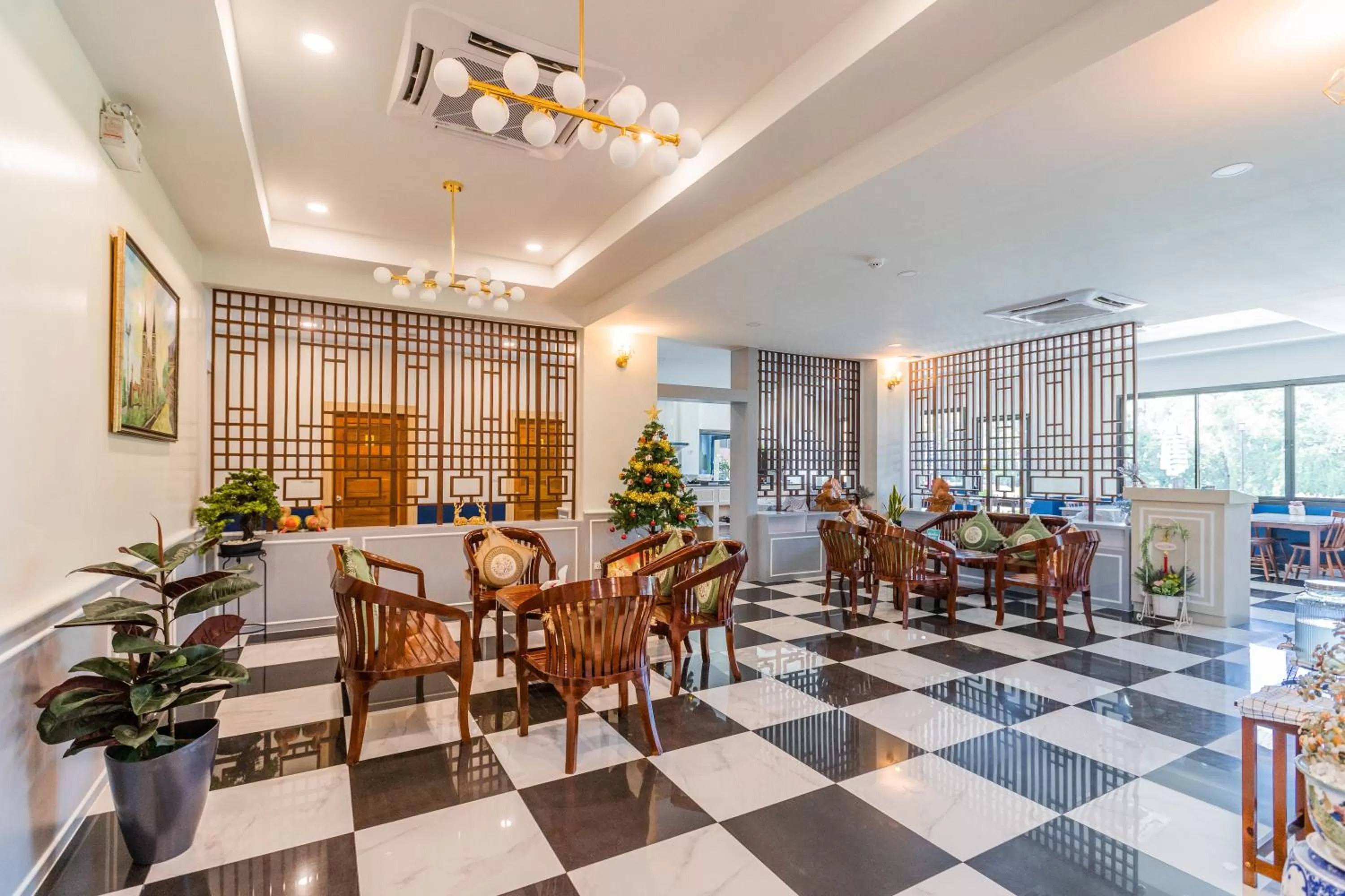 Lobby or reception in USABAI Riverside Boutique Hotel