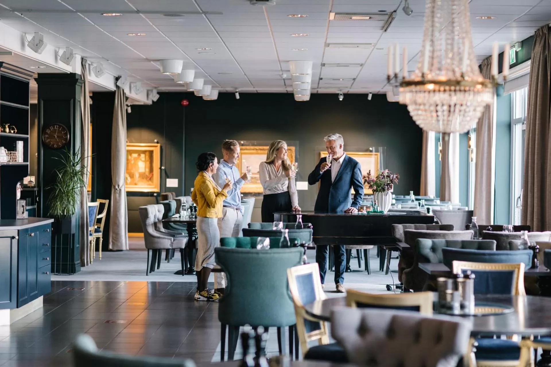 Restaurant/places to eat in Skara Konsthotell