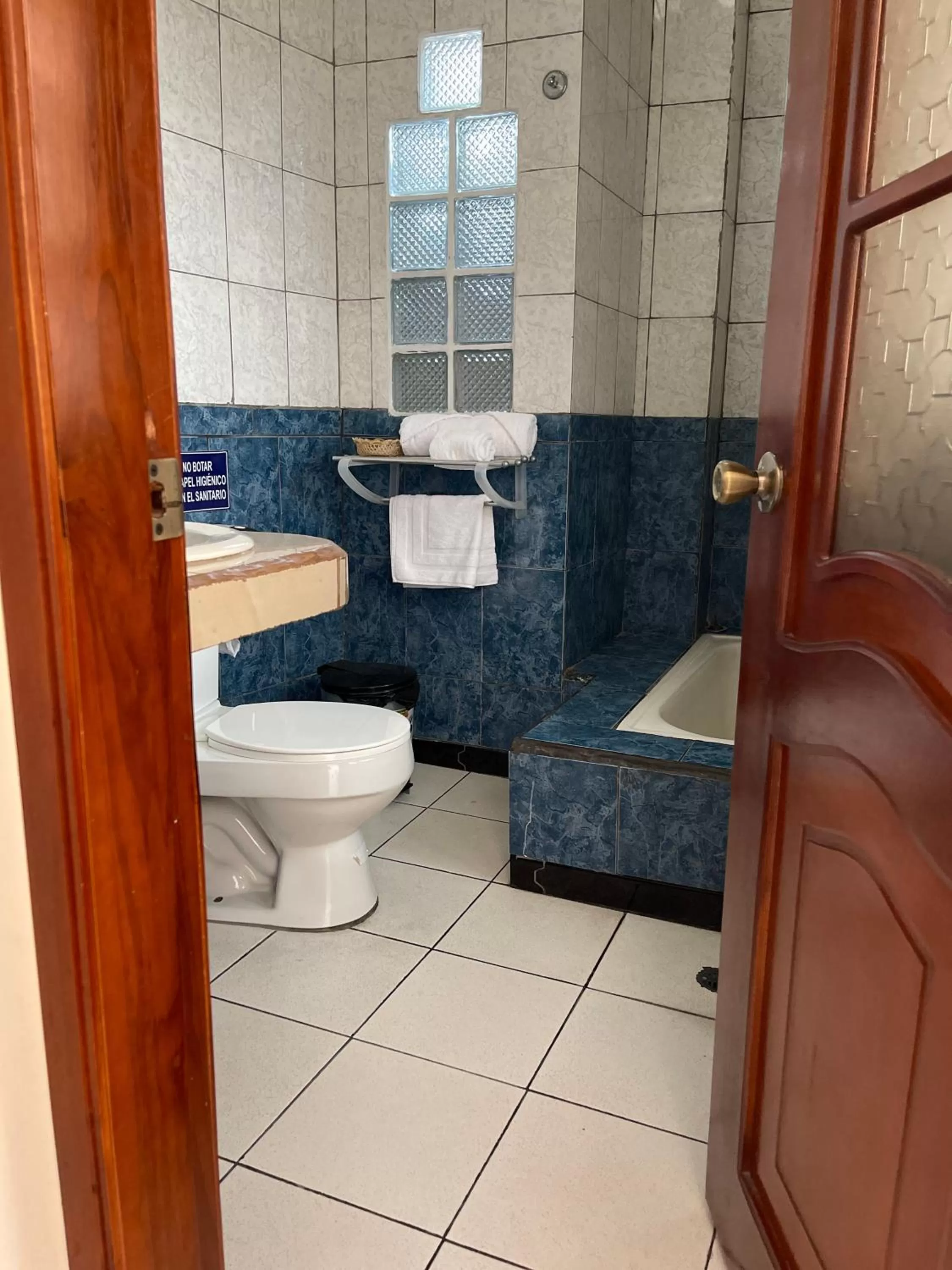 Toilet in House Center