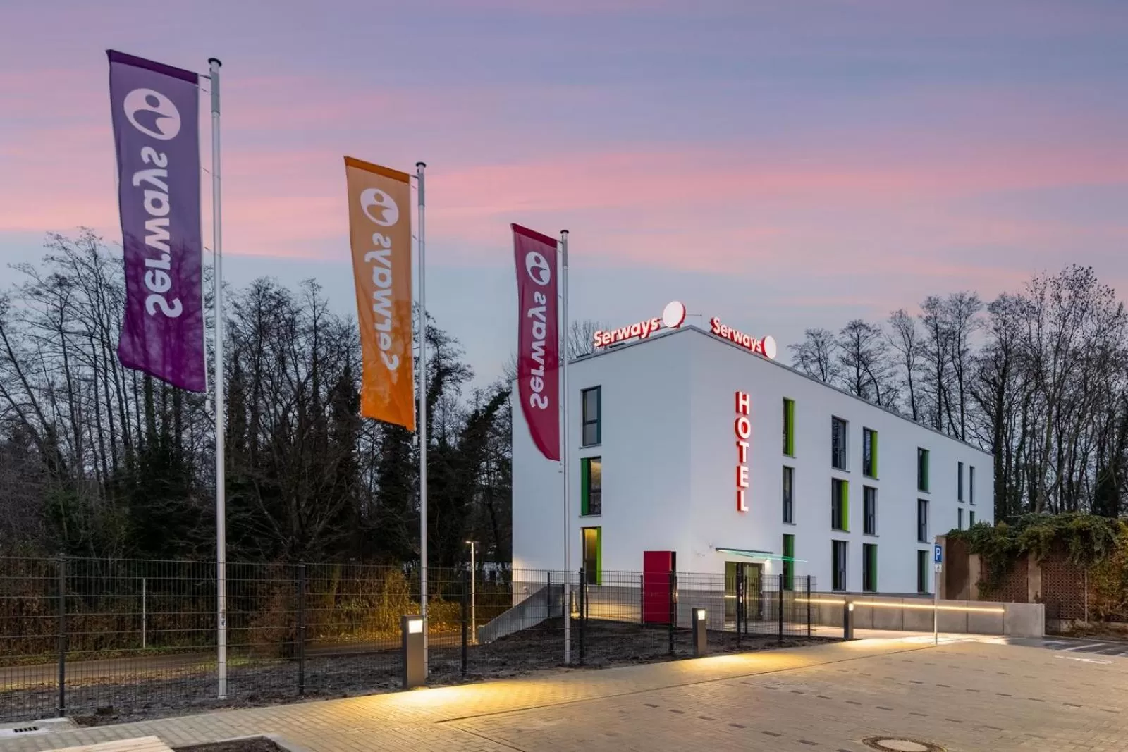 Property building in Serways Hotel Hösel