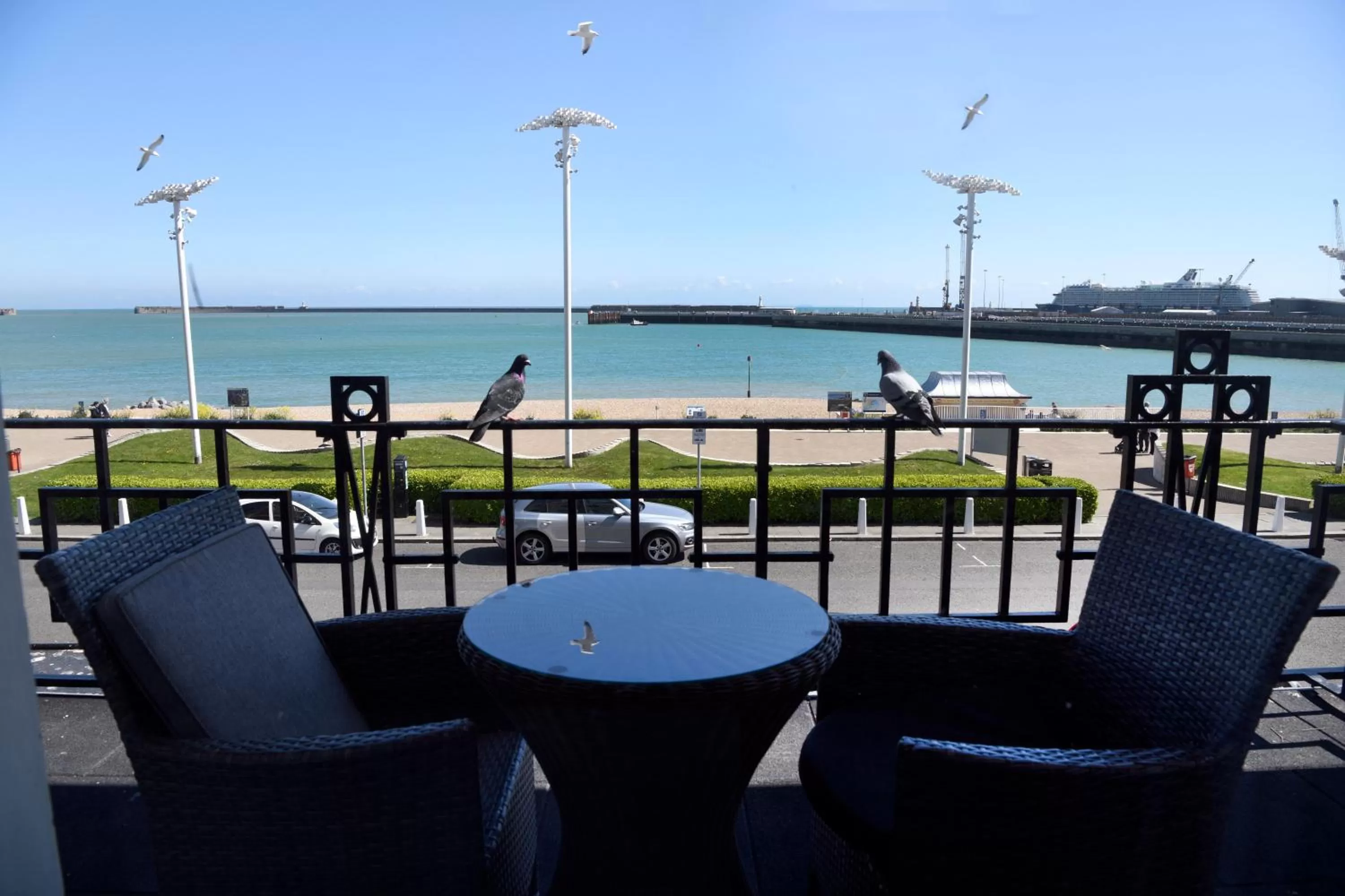 Balcony/Terrace in Best Western Premier Dover Marina Hotel & Spa