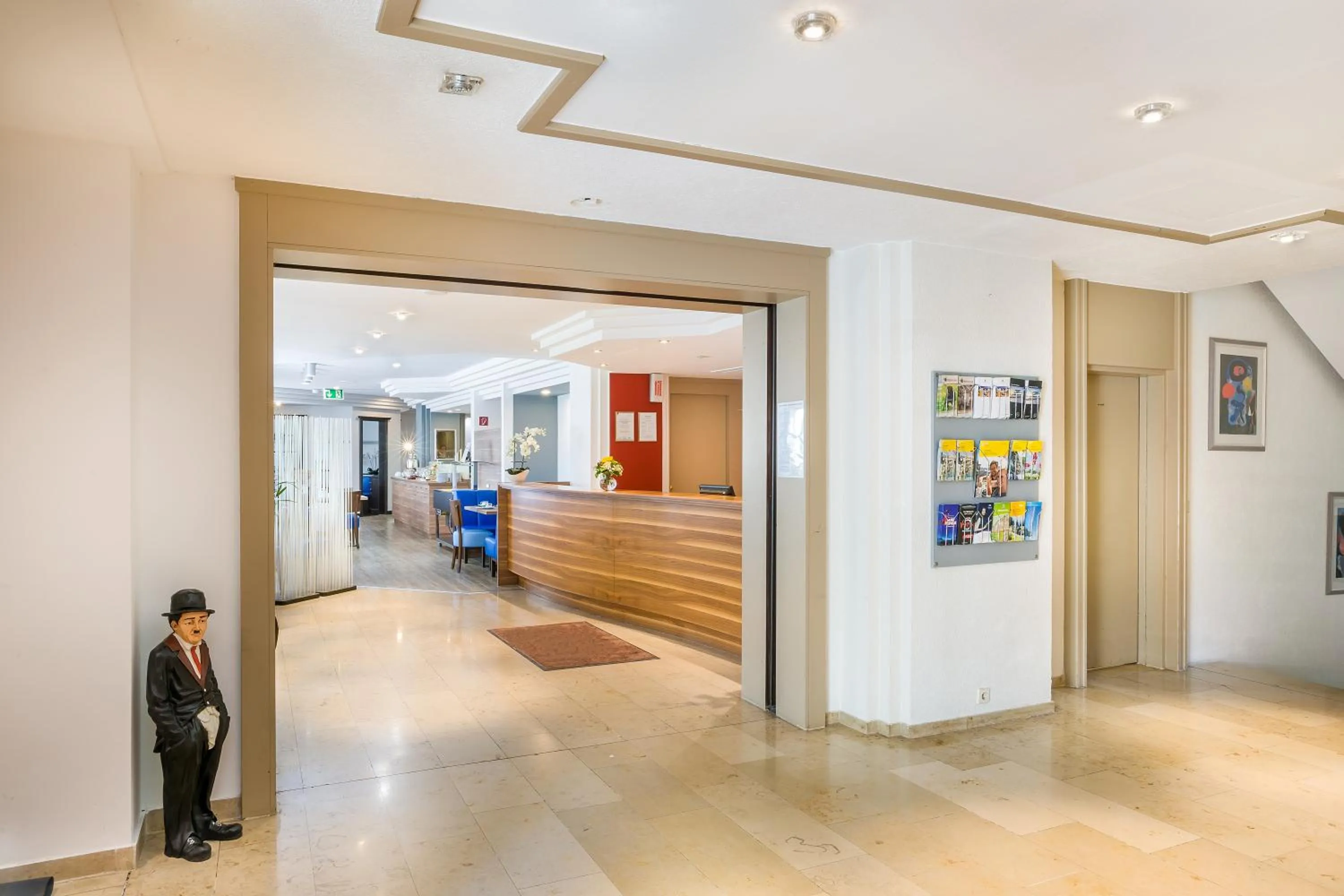 Lobby or reception in Hotel Rega Stuttgart