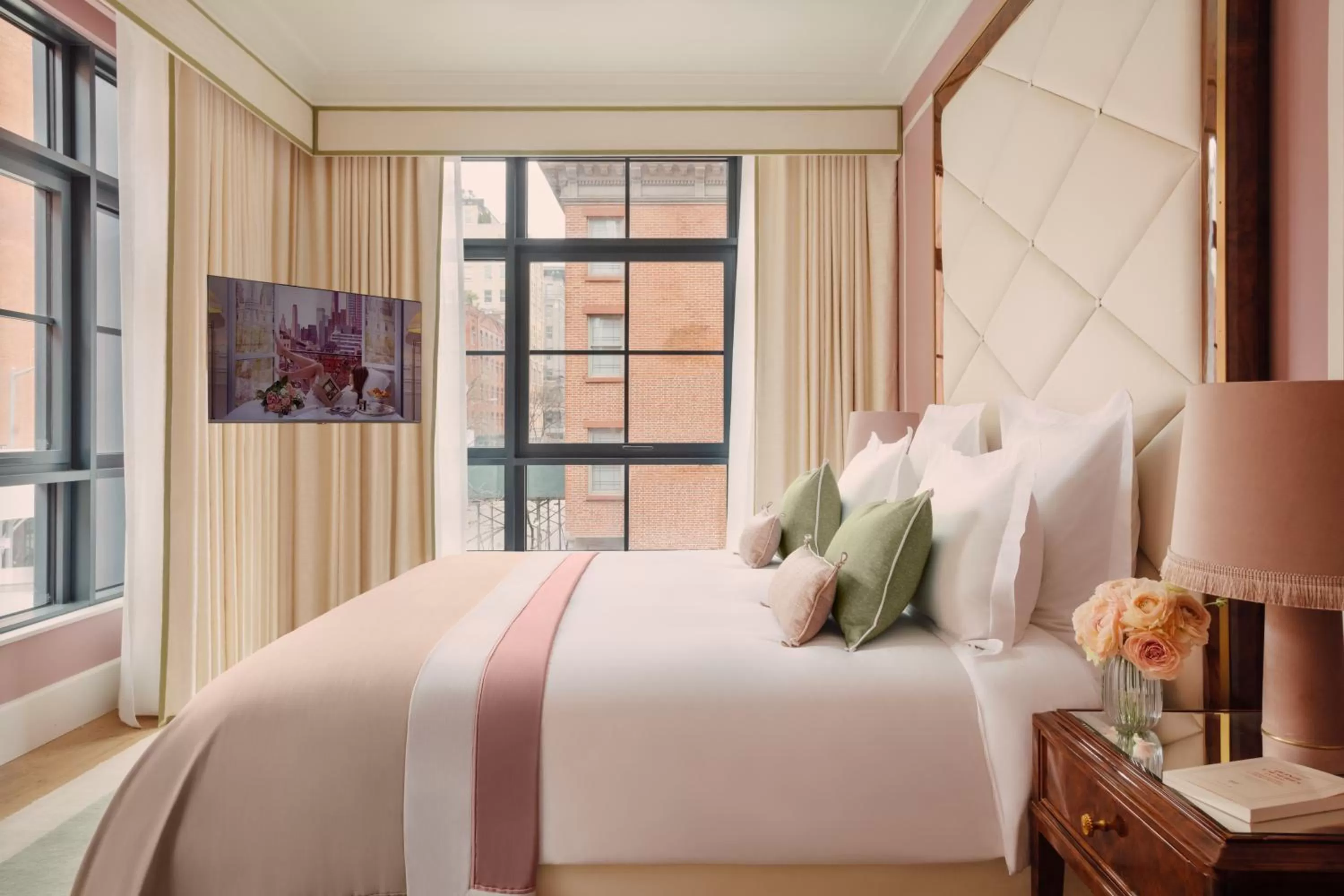 Bedroom, Bed in Fouquet's New York