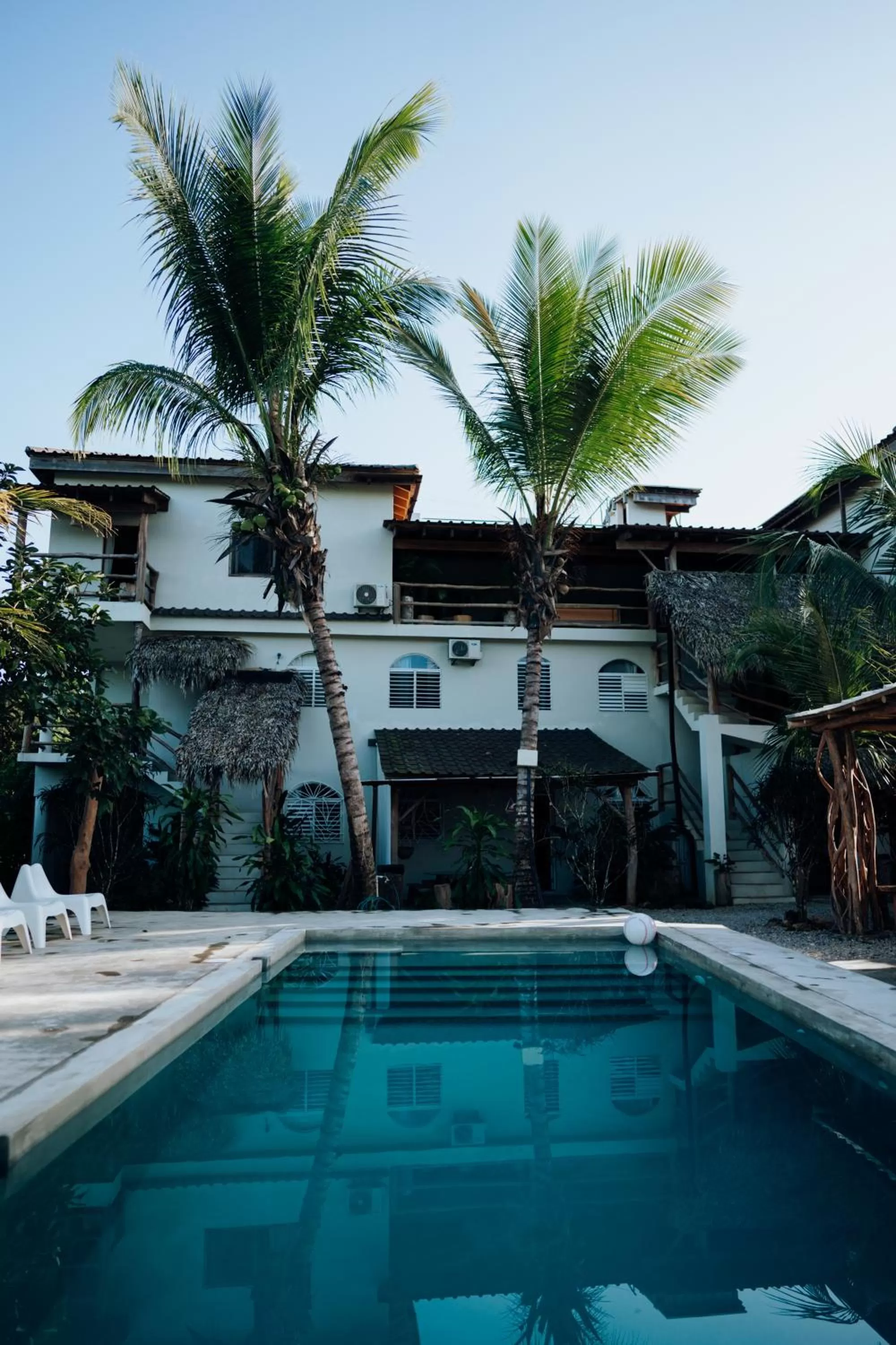 Pool view in Residencia El Balatà