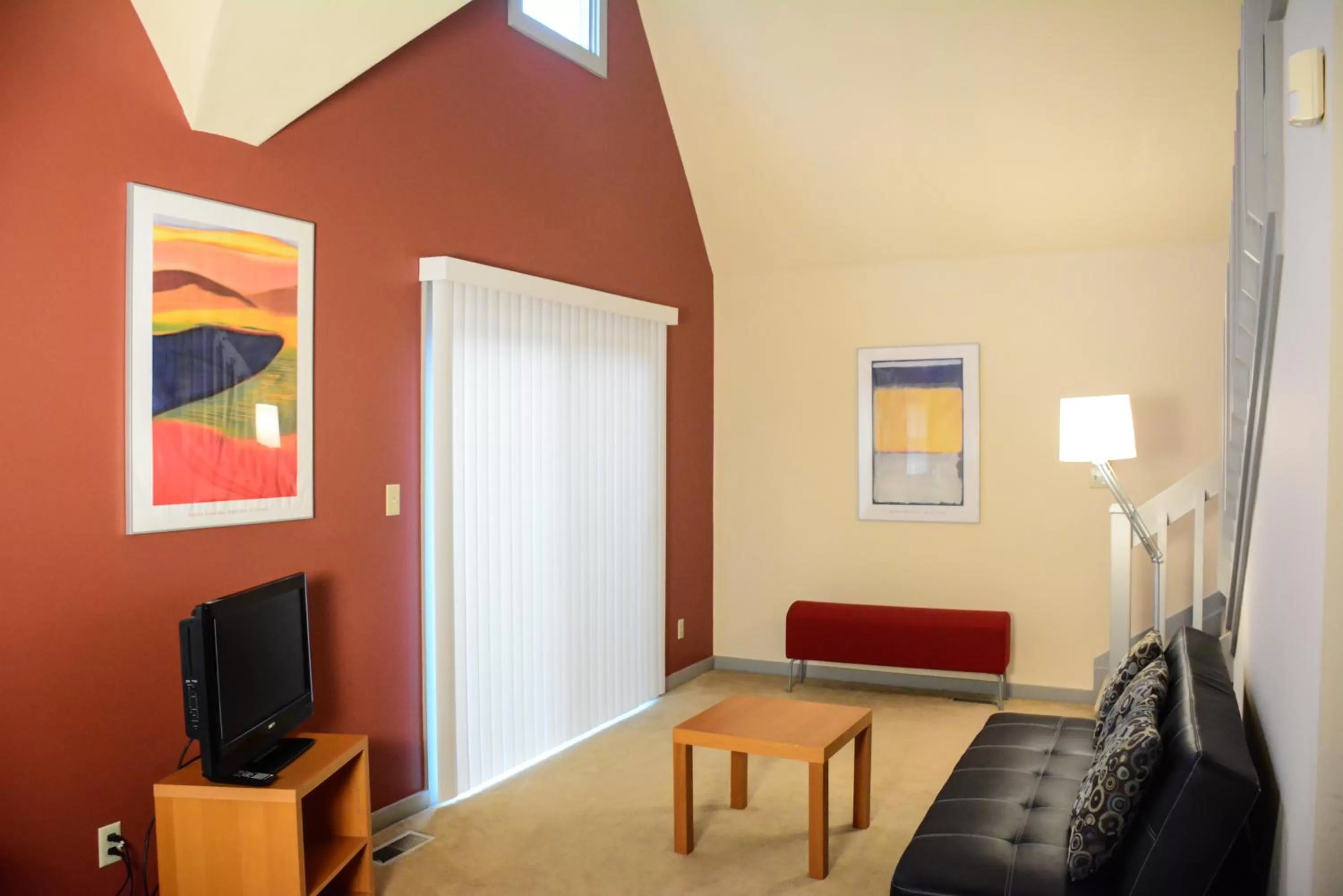 Seating area in Stone Soup Inn