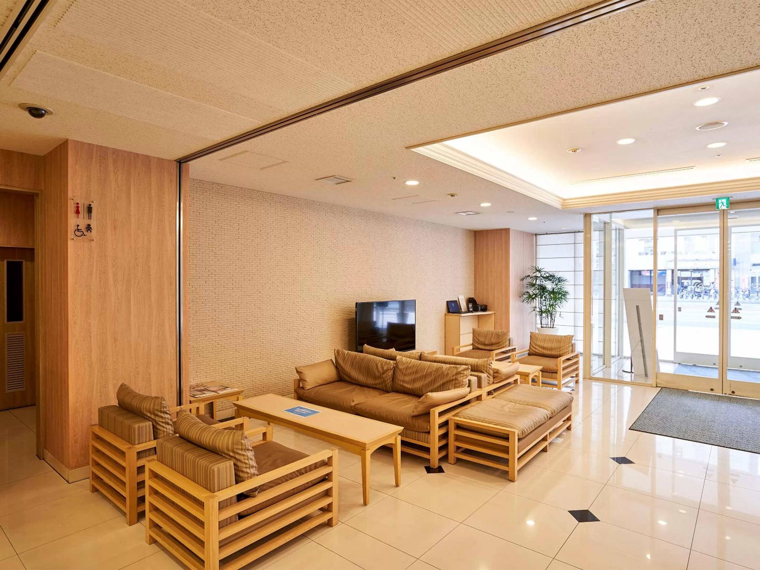 Lobby or reception in Daiwa Roynet Hotel Hiroshima