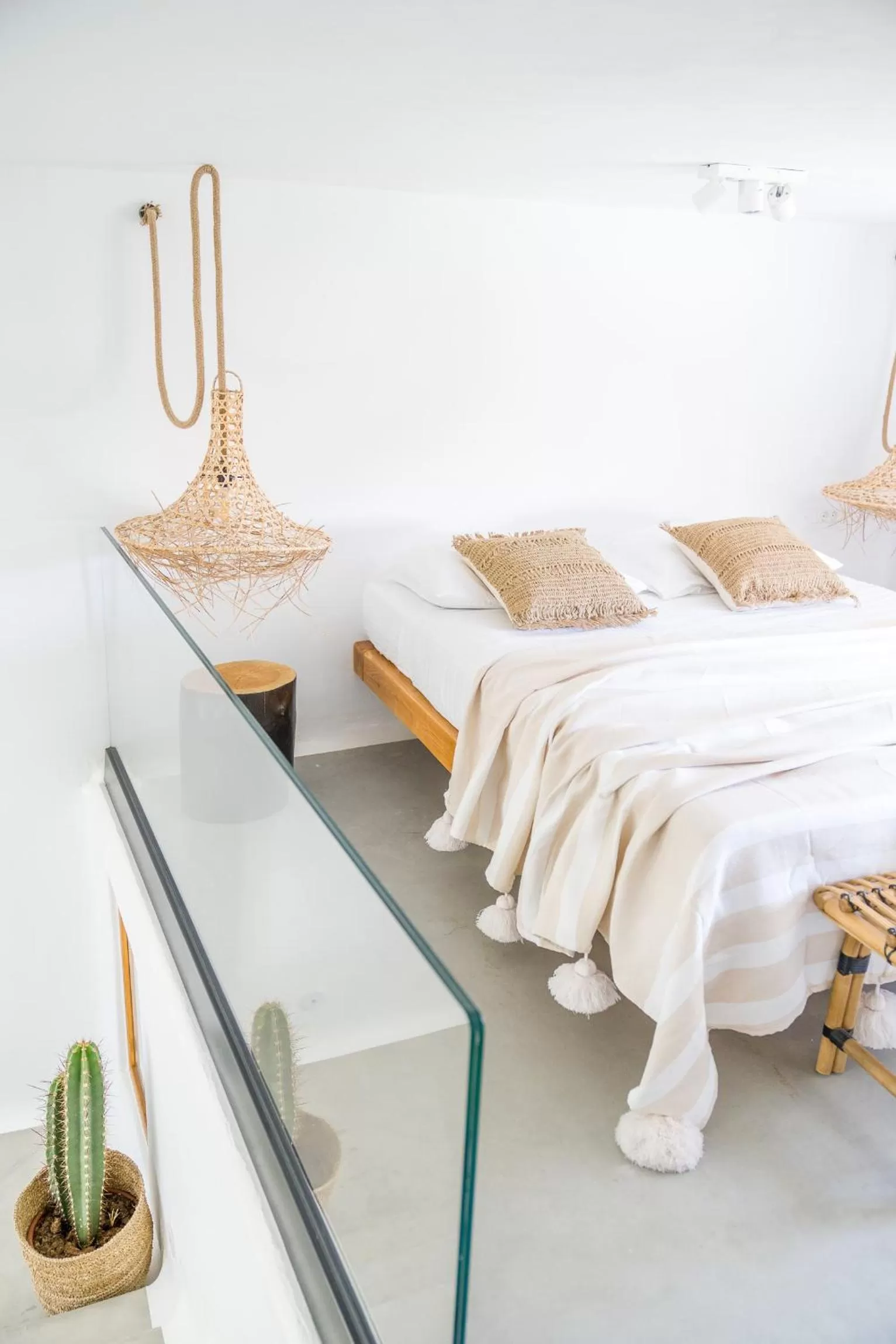 Bed in Euphoria Chora Naxos