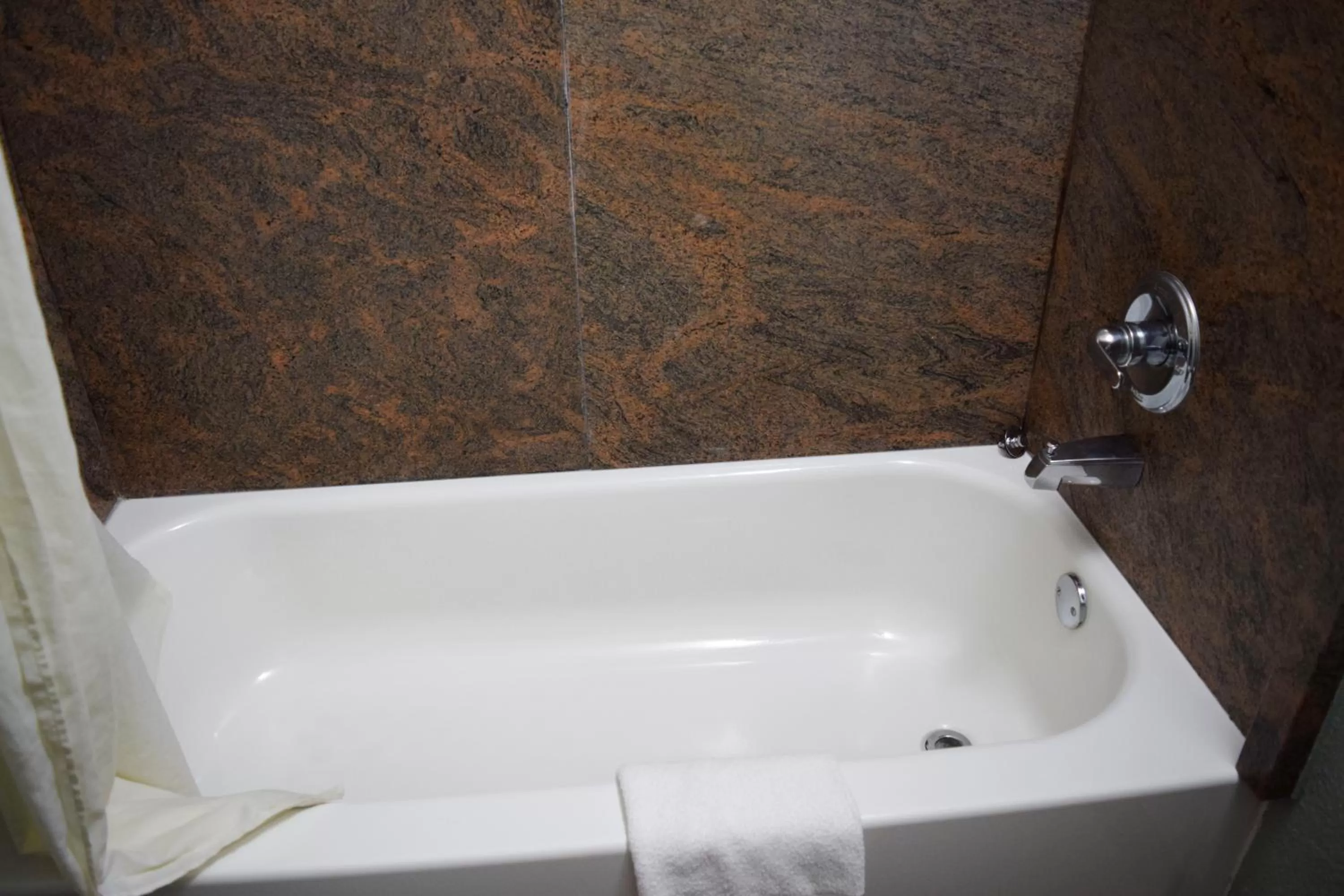 Bathroom in Super 8 Downtown Raleigh