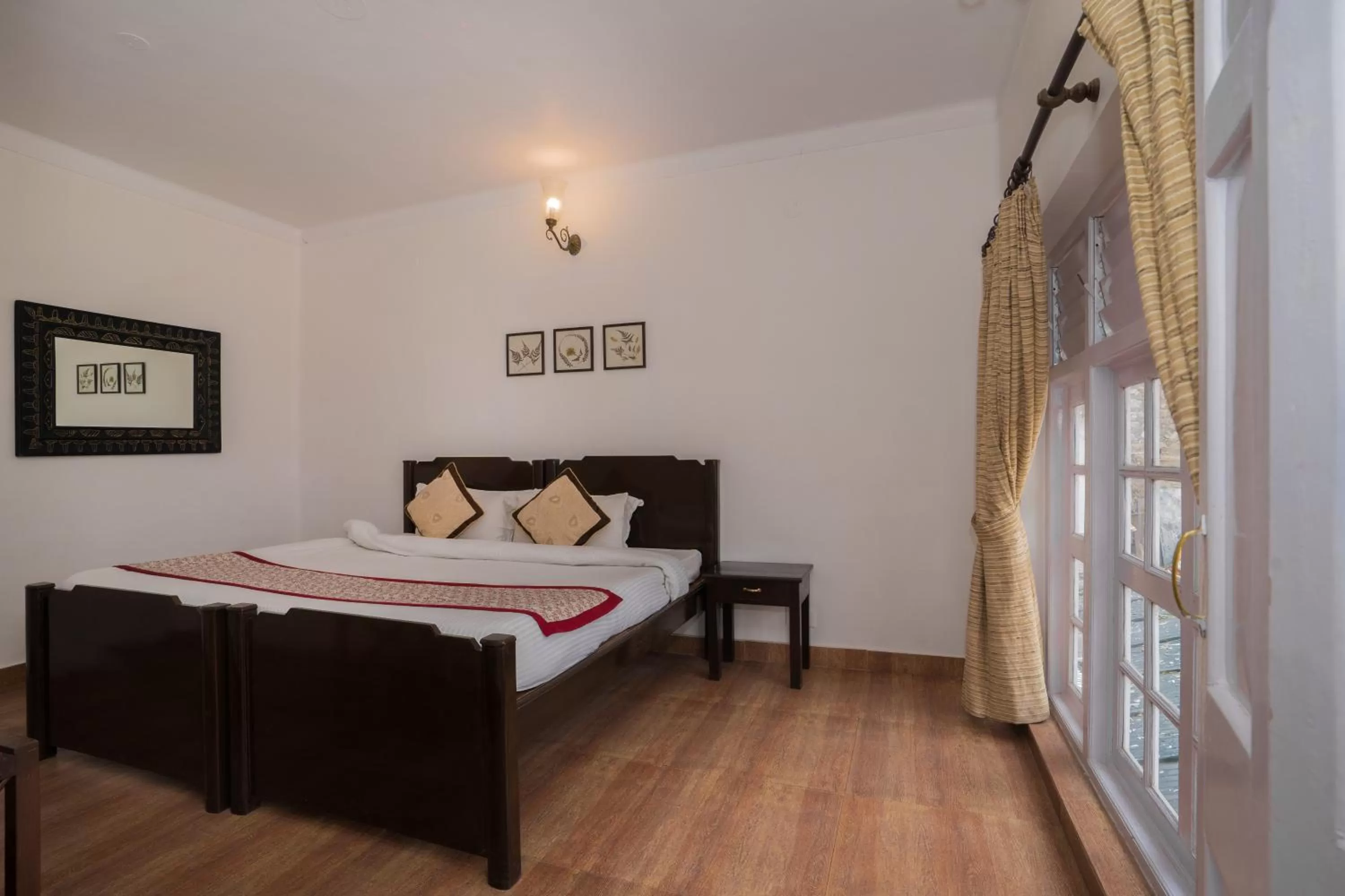 Bed in Bhikampur Lodge By Nine Hotels