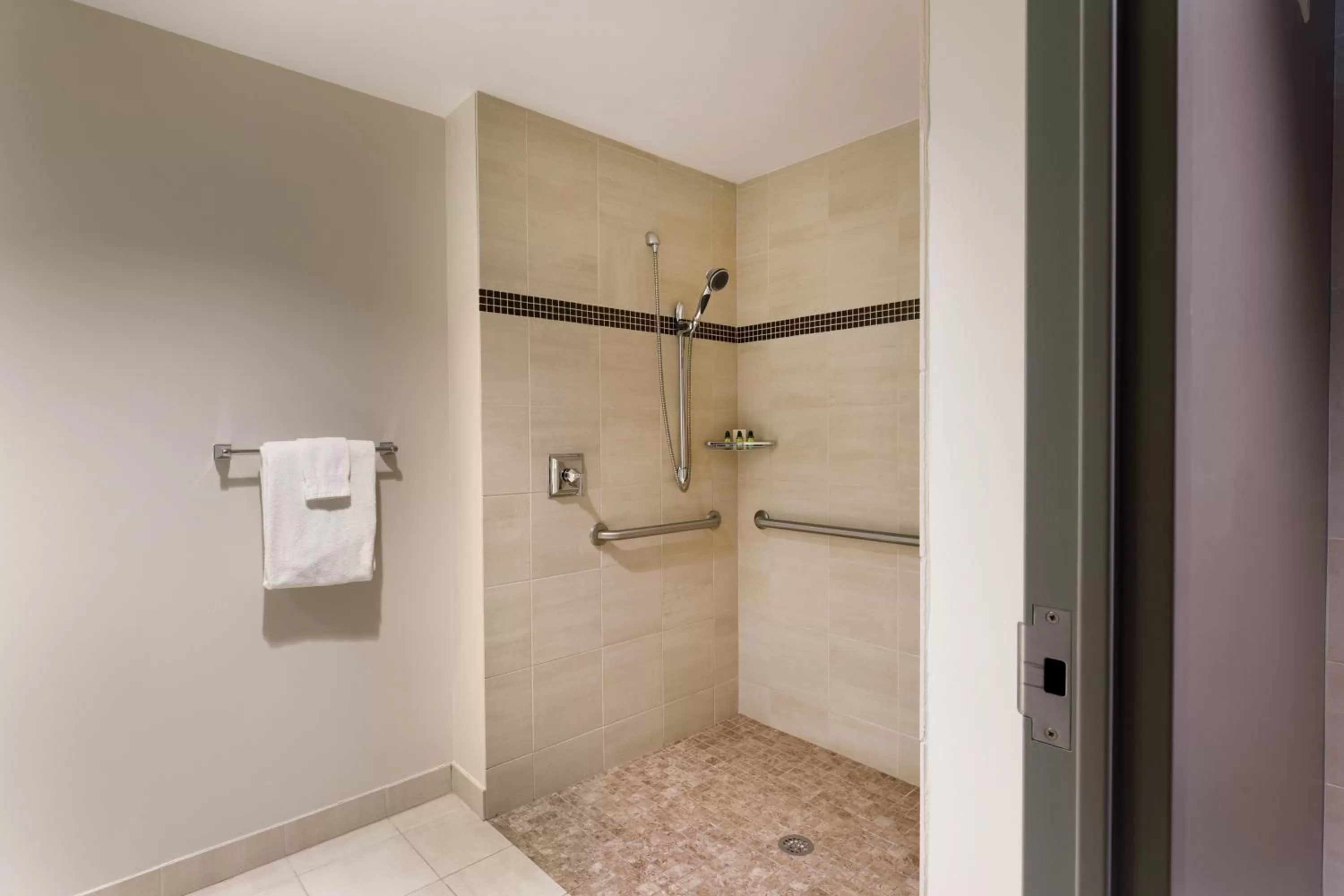 Shower in Colcord Hotel Oklahoma City, Curio Collection by Hilton