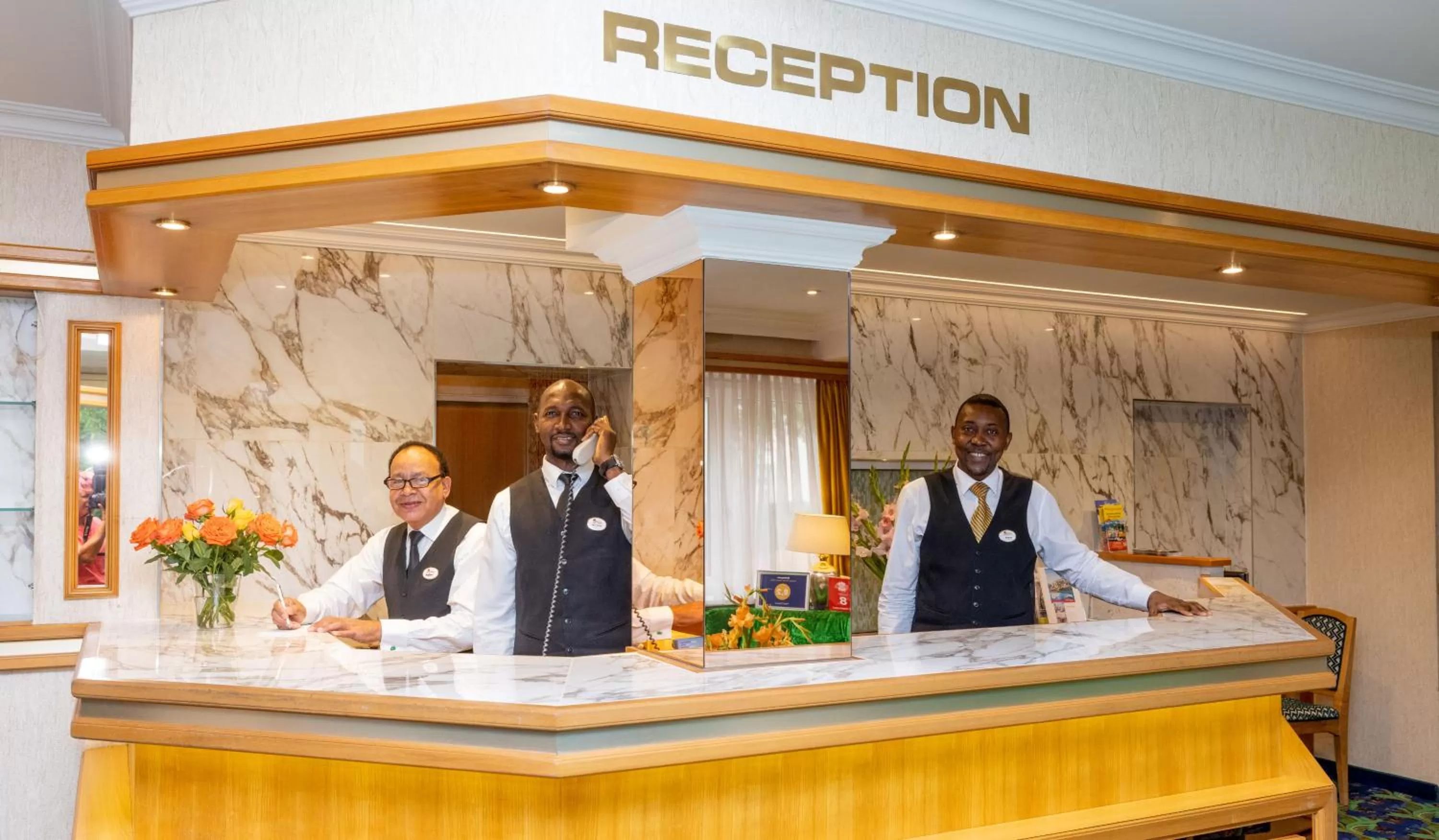 Staff in Hotel Scherer