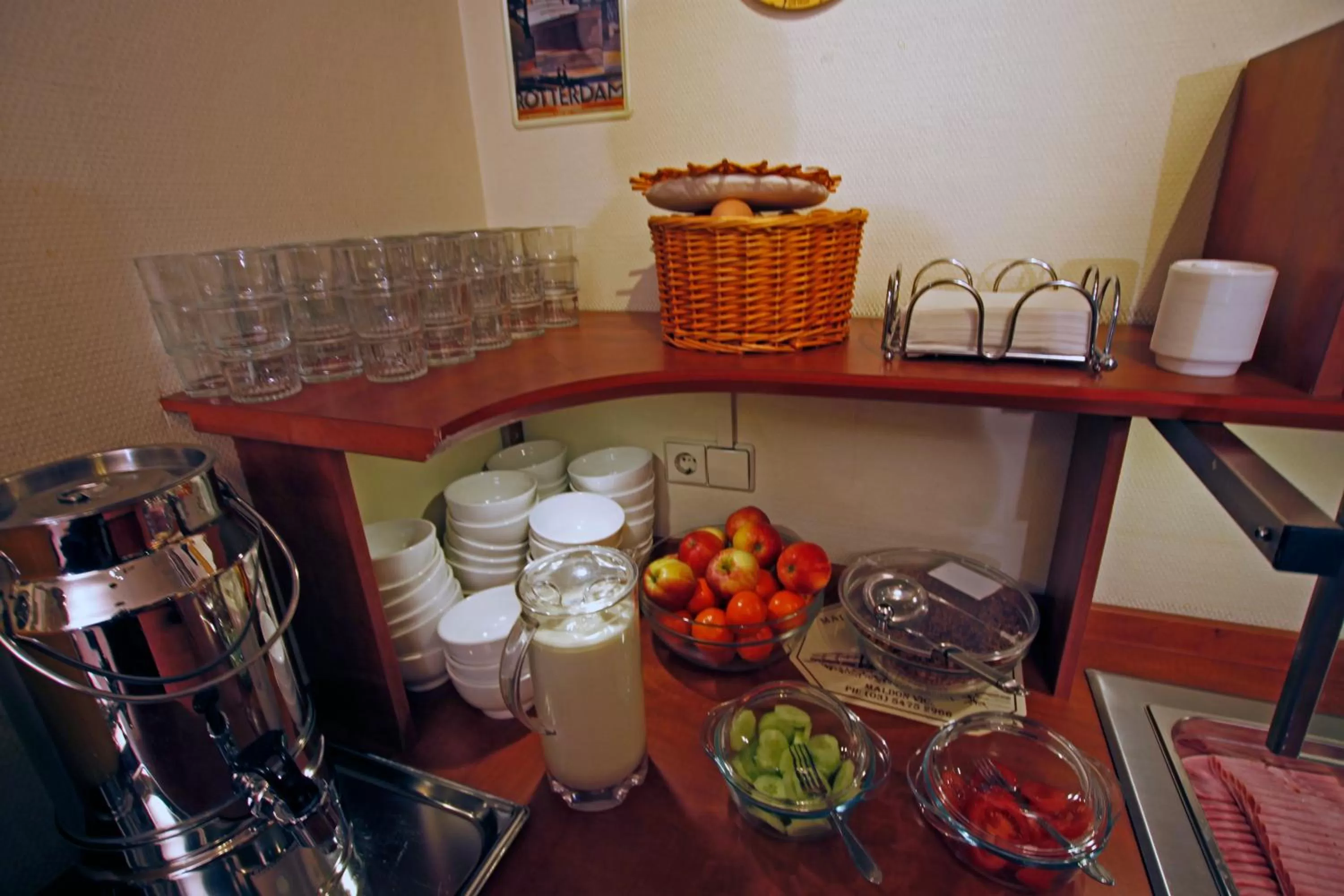 Breakfast in A-Train Hotel