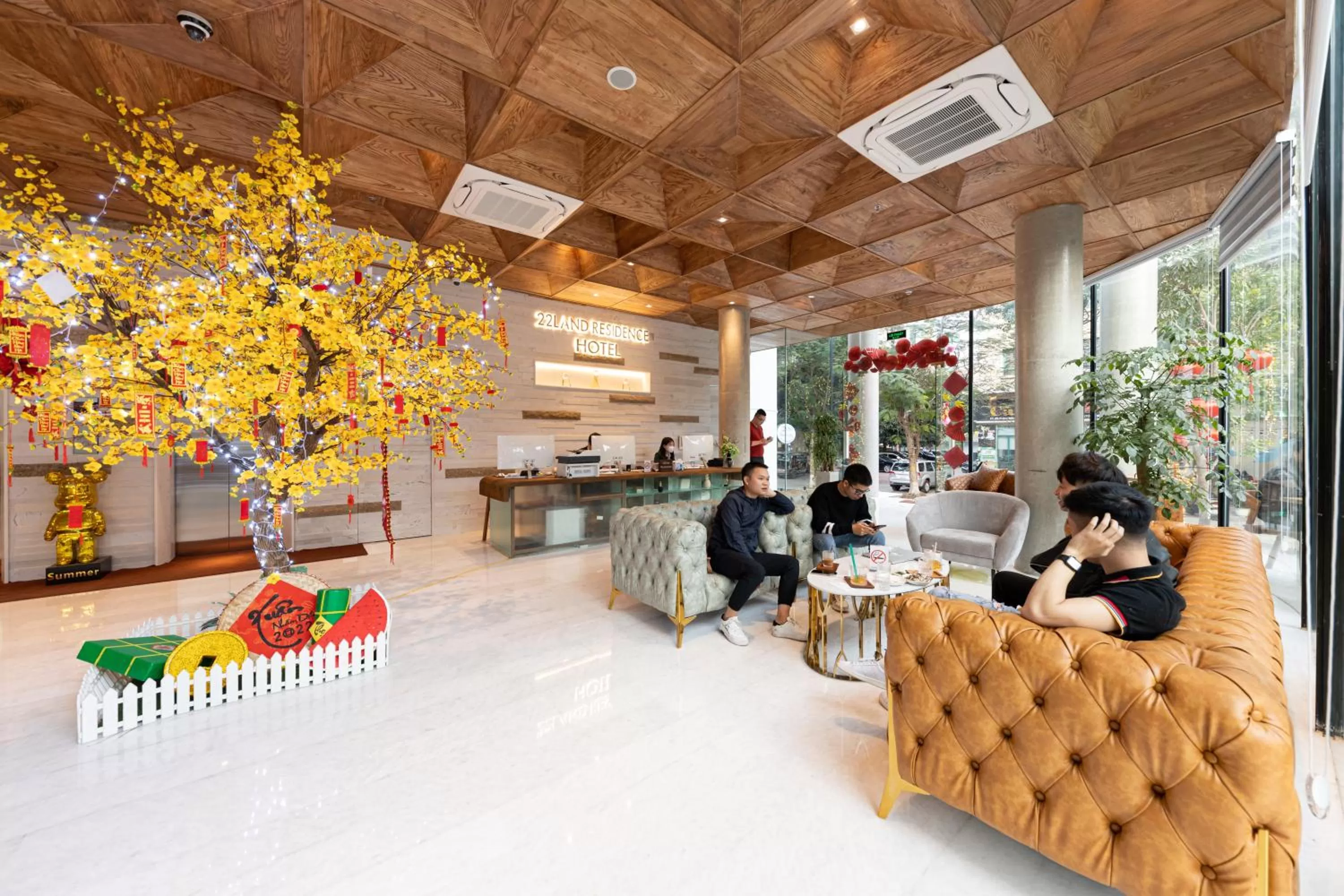 People in 22Land Hotel & Residence