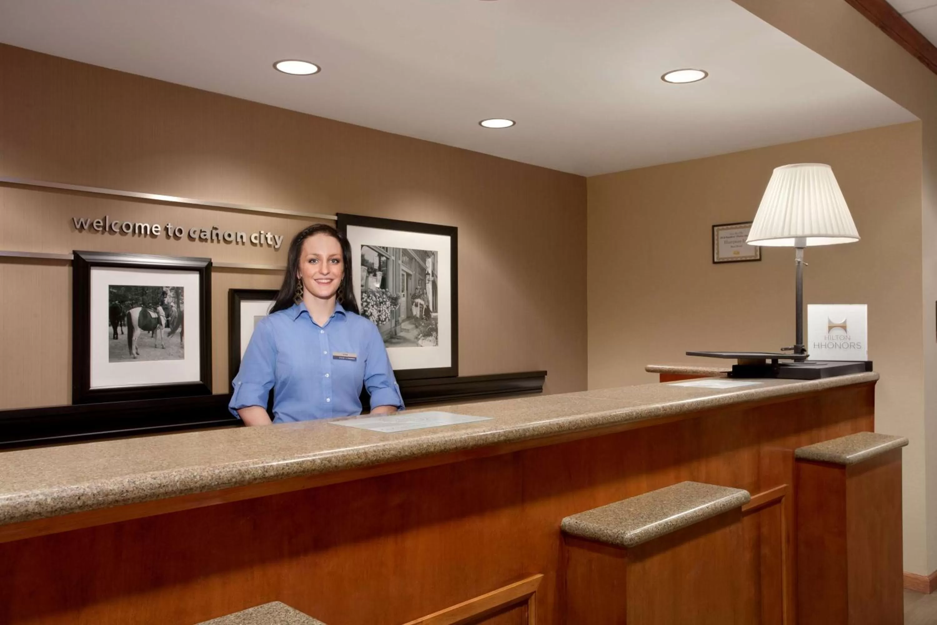 Lobby or reception in Hampton Inn Canon City