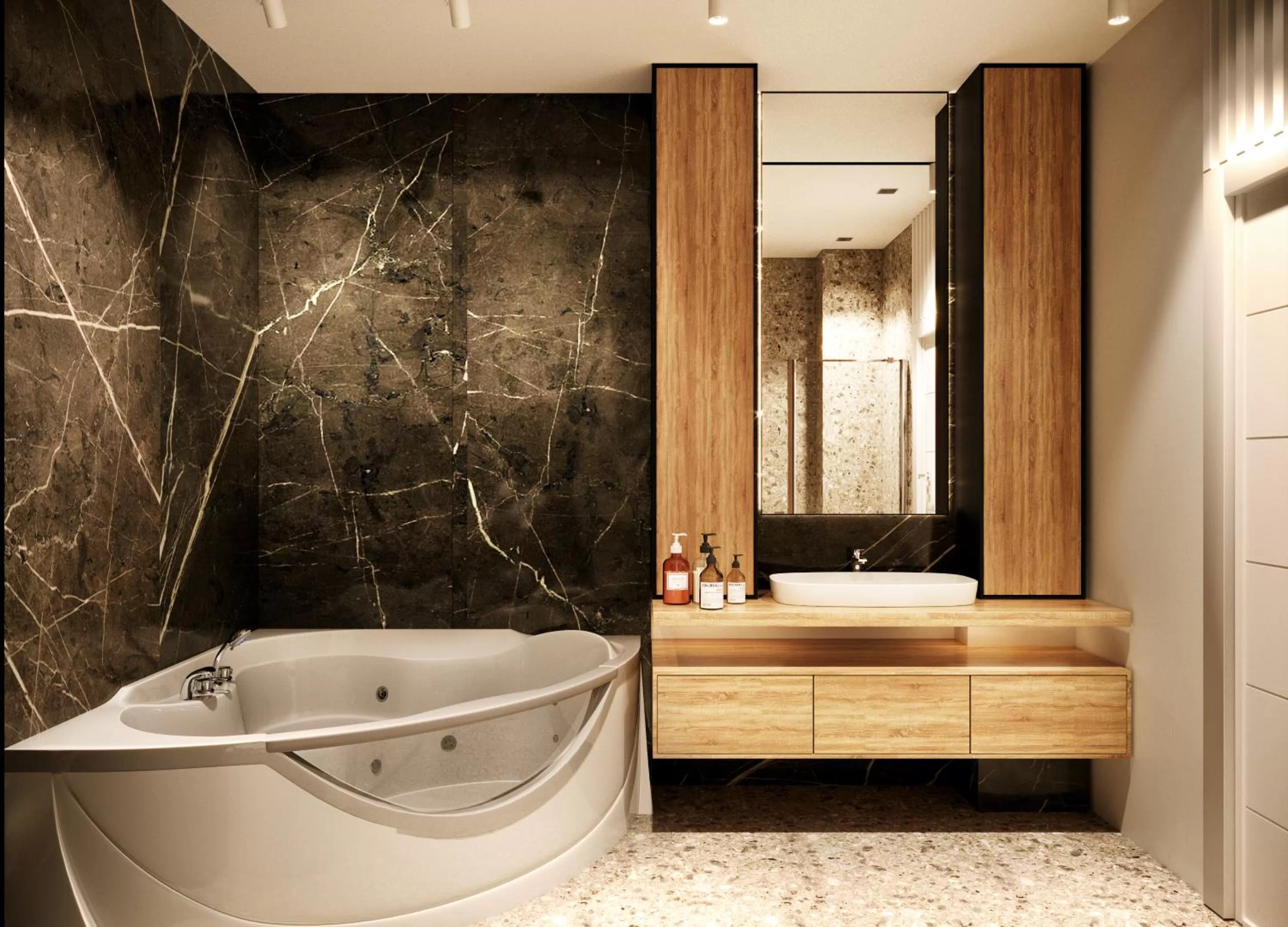 Bathroom in Privilege Suites by Central Park