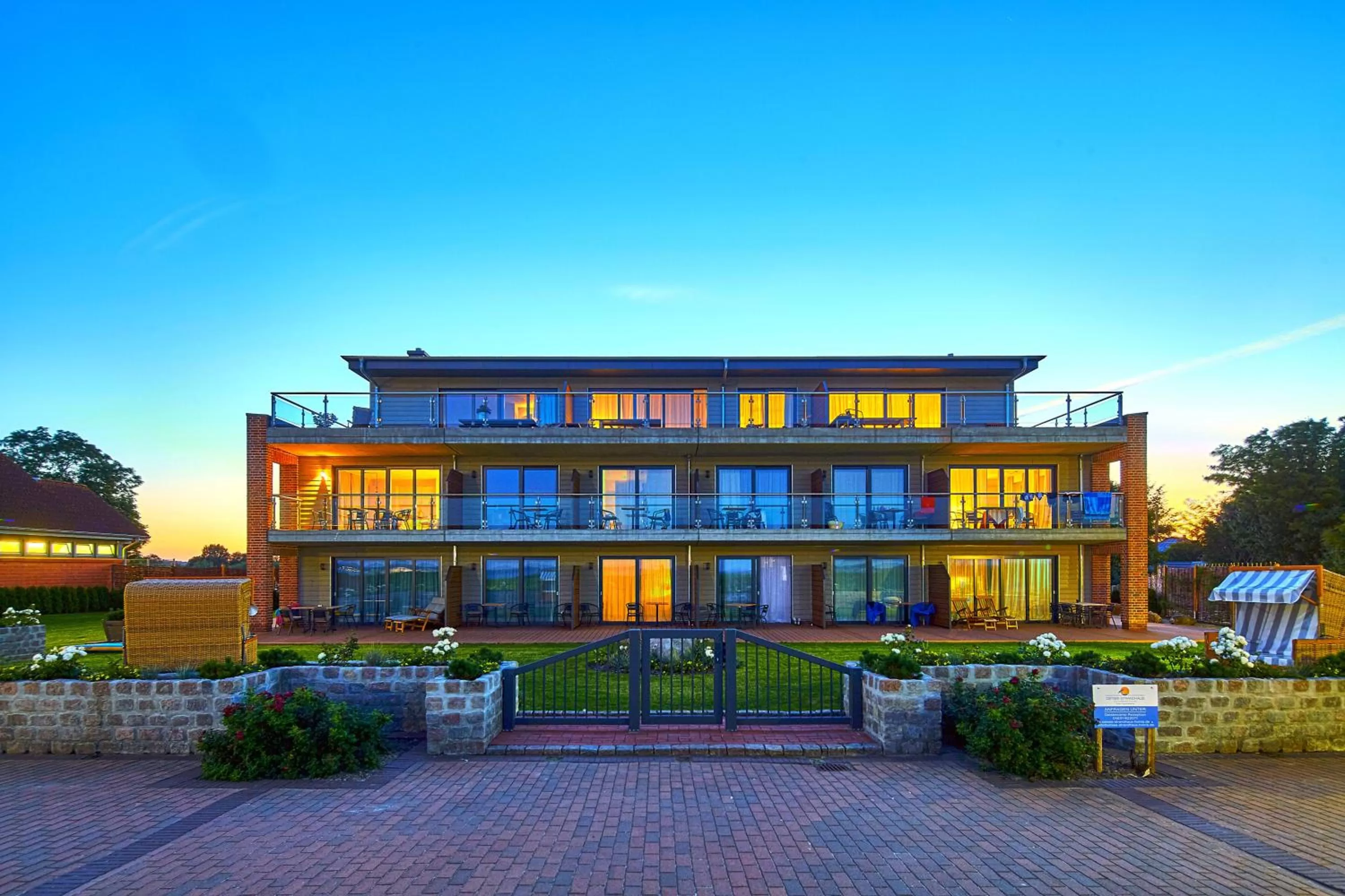 Property building in Ostsee-Strandhaus-Holnis