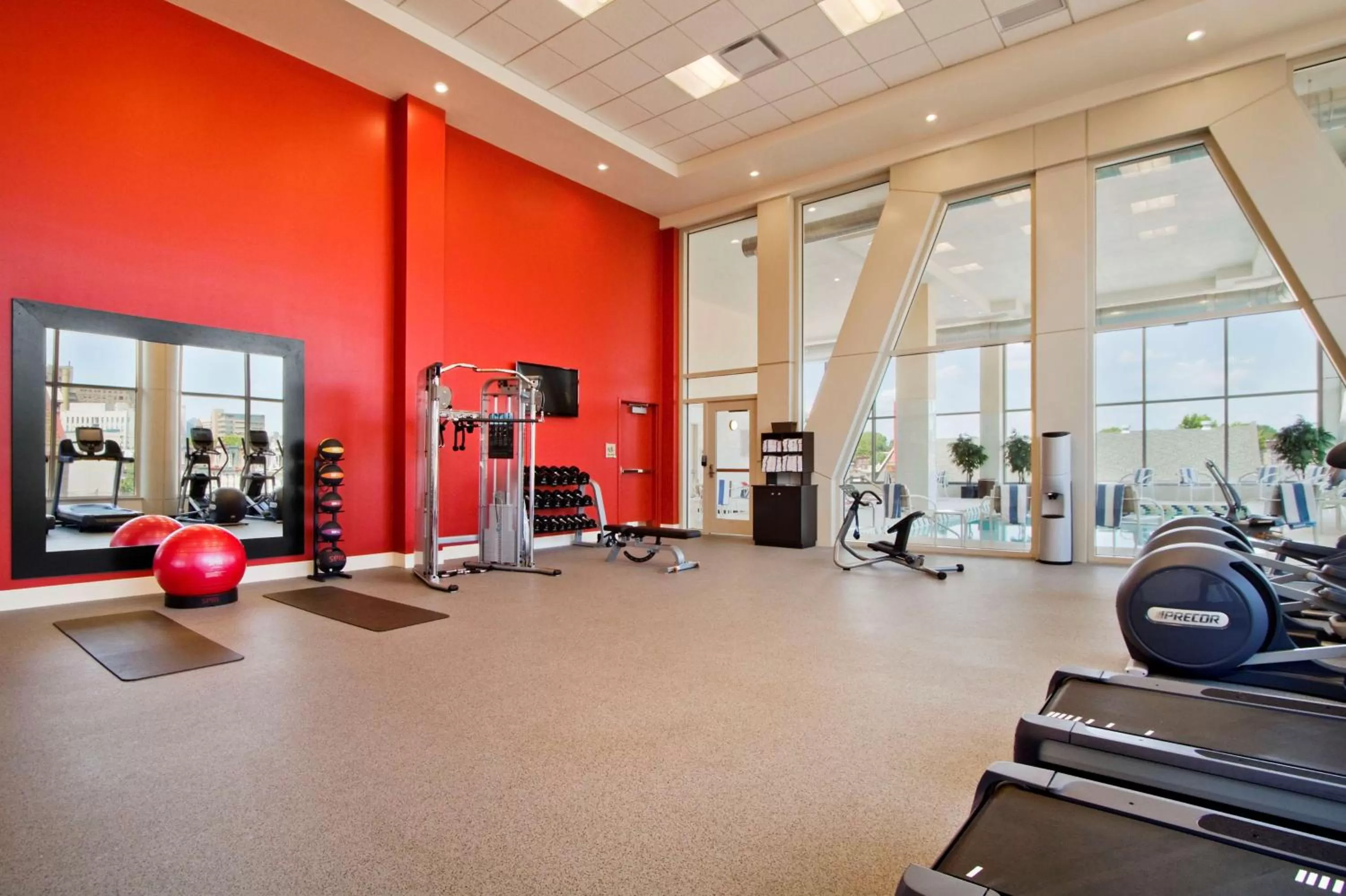 Fitness centre/facilities in Homewood Suites University City Philadelphia