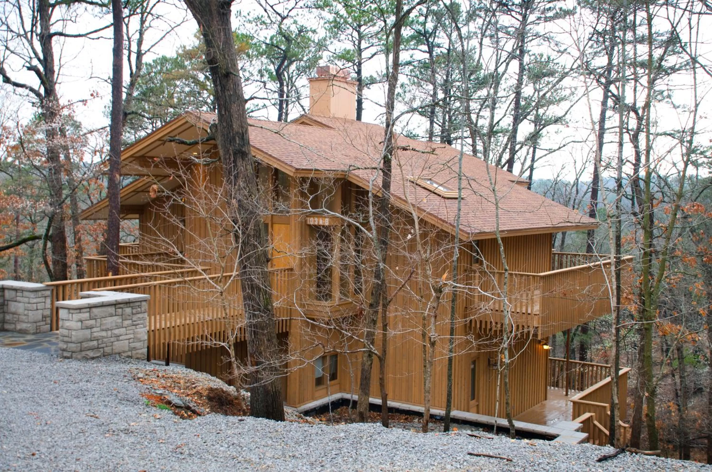 Property building in 1886 Crescent Hotel and Spa