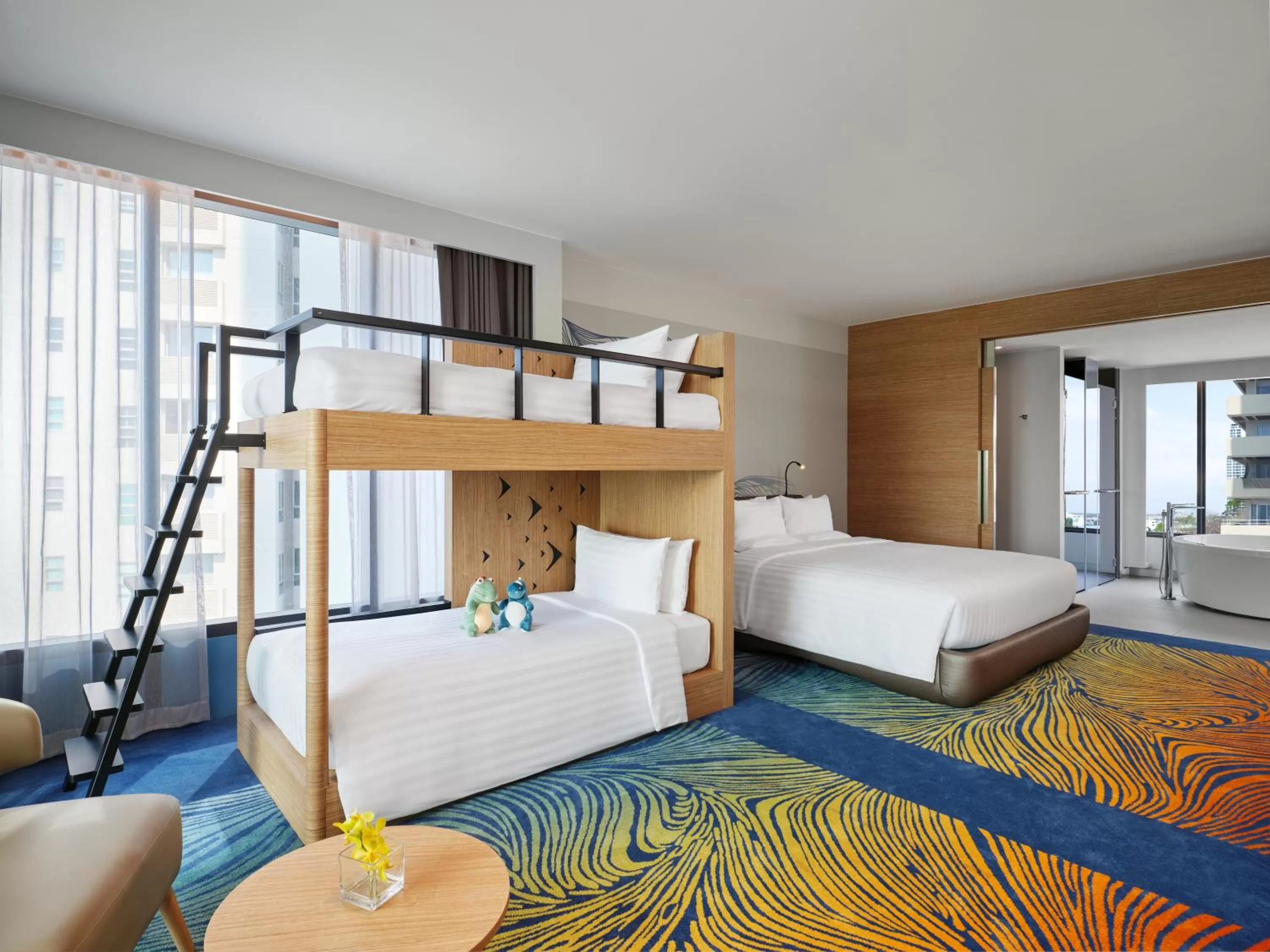 Bedroom, Bed in Novotel Marina Sriracha