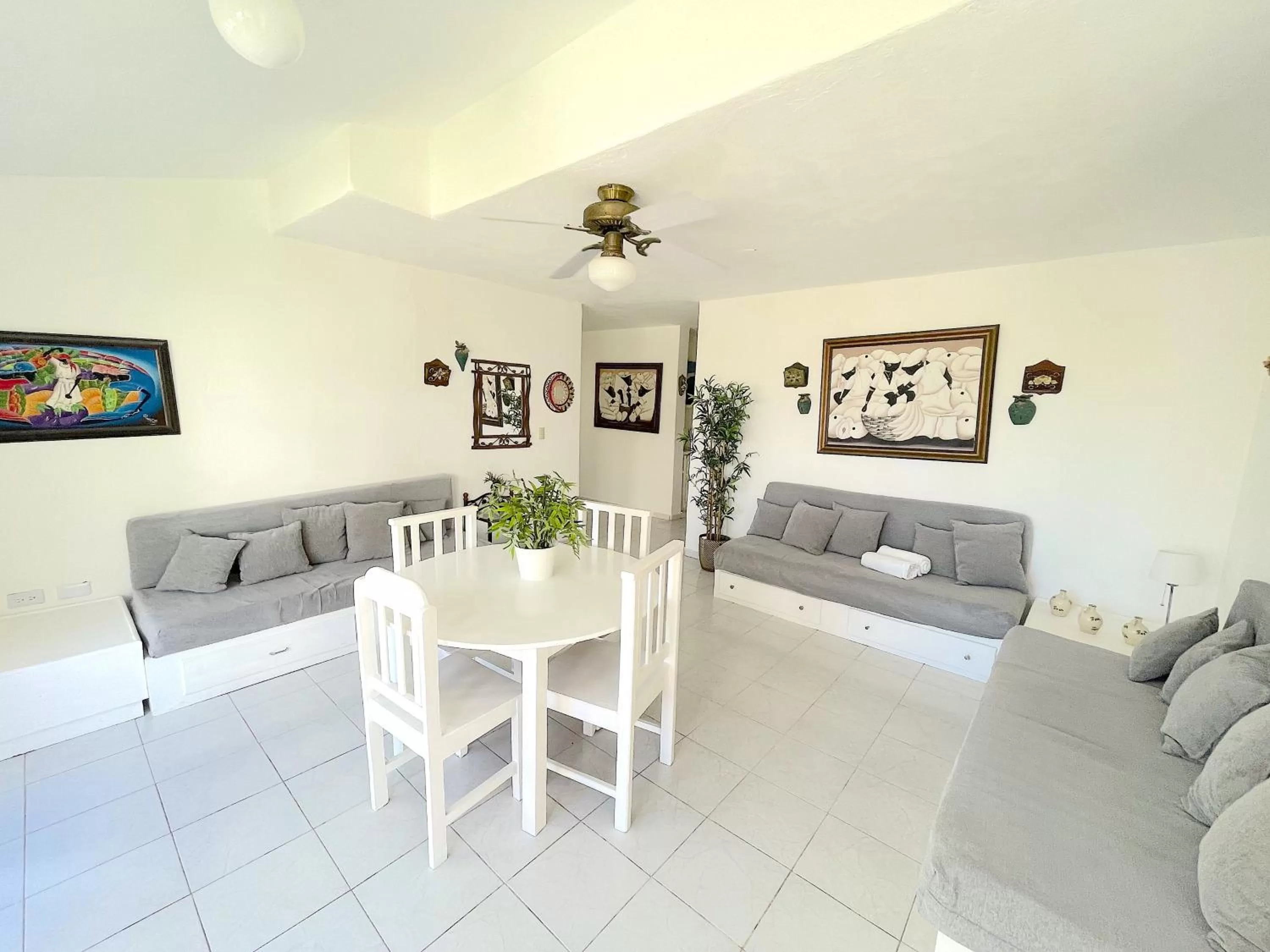 Living room, Dining Area in CARIBBEAN GALAXY HOTEL Los Corales BAVARO BEACH CLUB & SPA