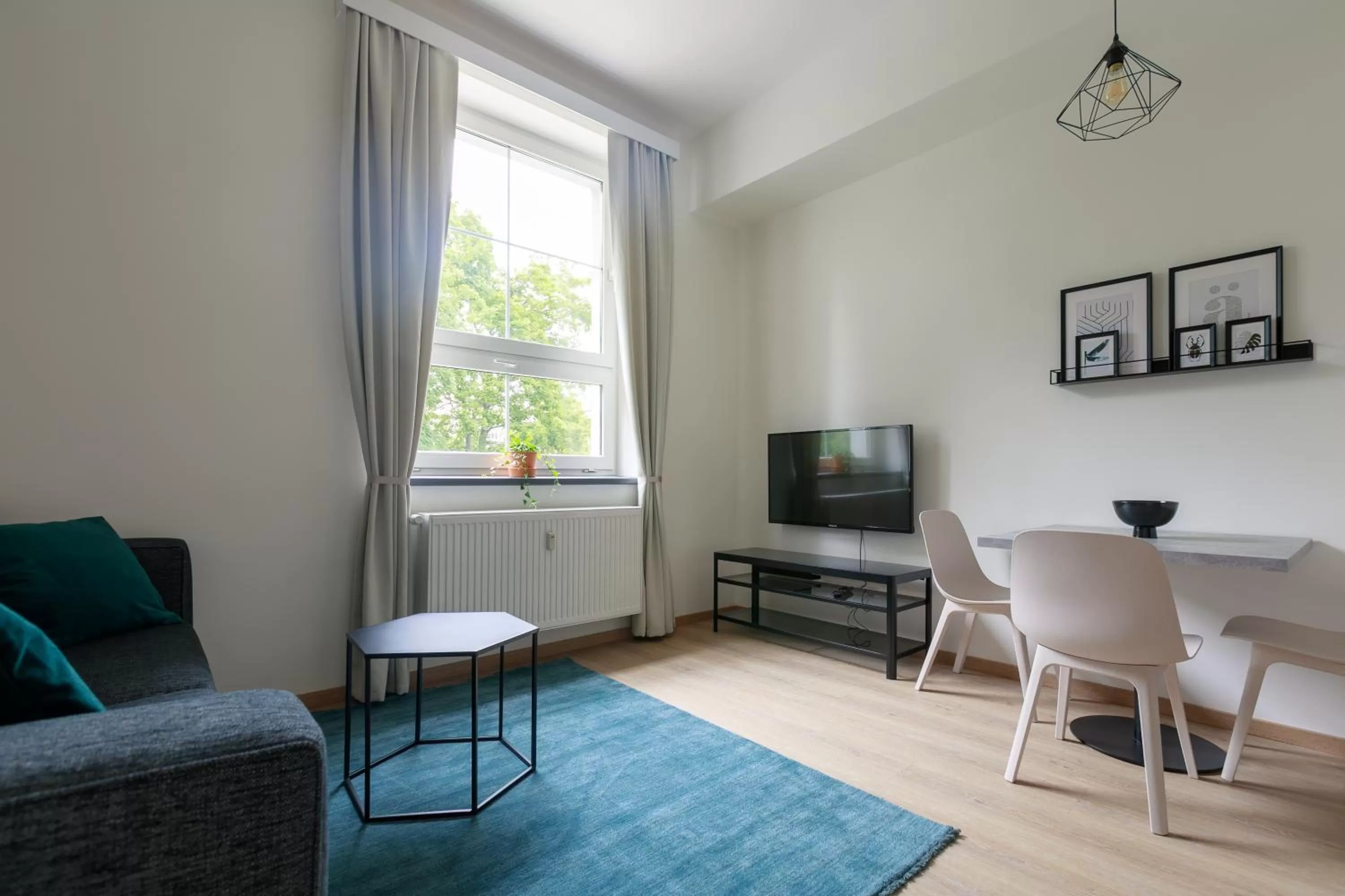 Living room in Avantgarde apartments