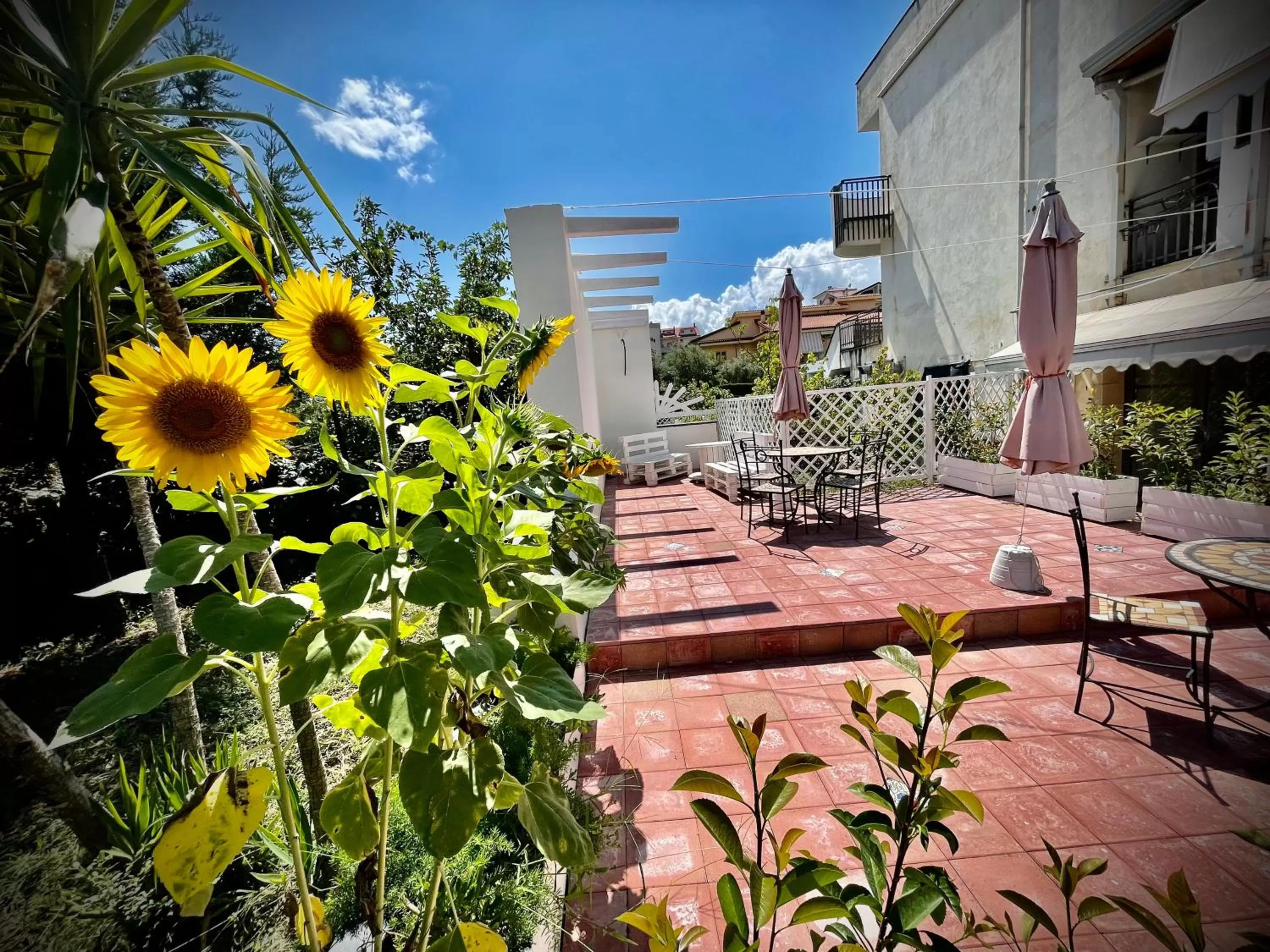 Patio in Hotel Le Ceramiche
