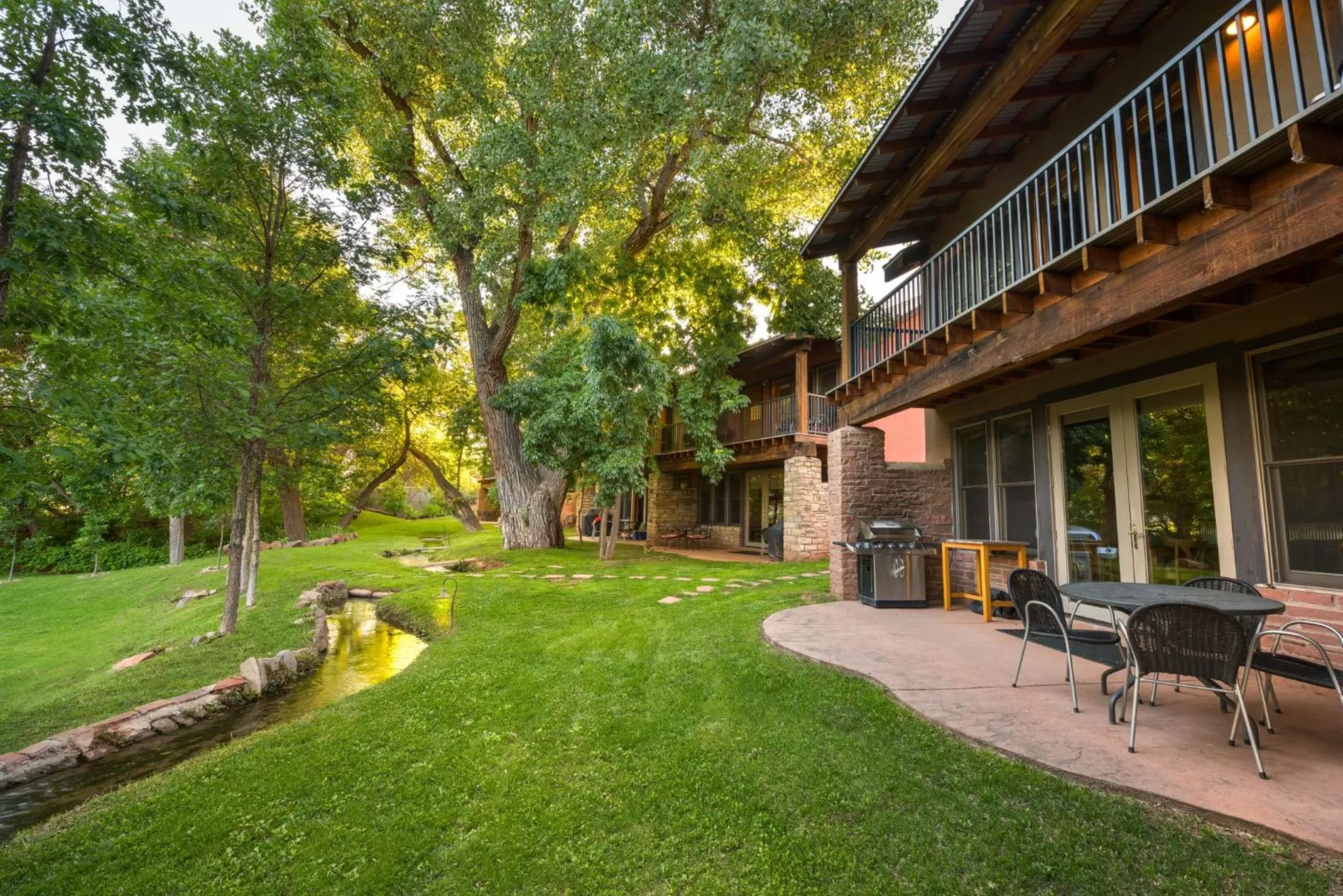 Patio in Moab Springs Ranch