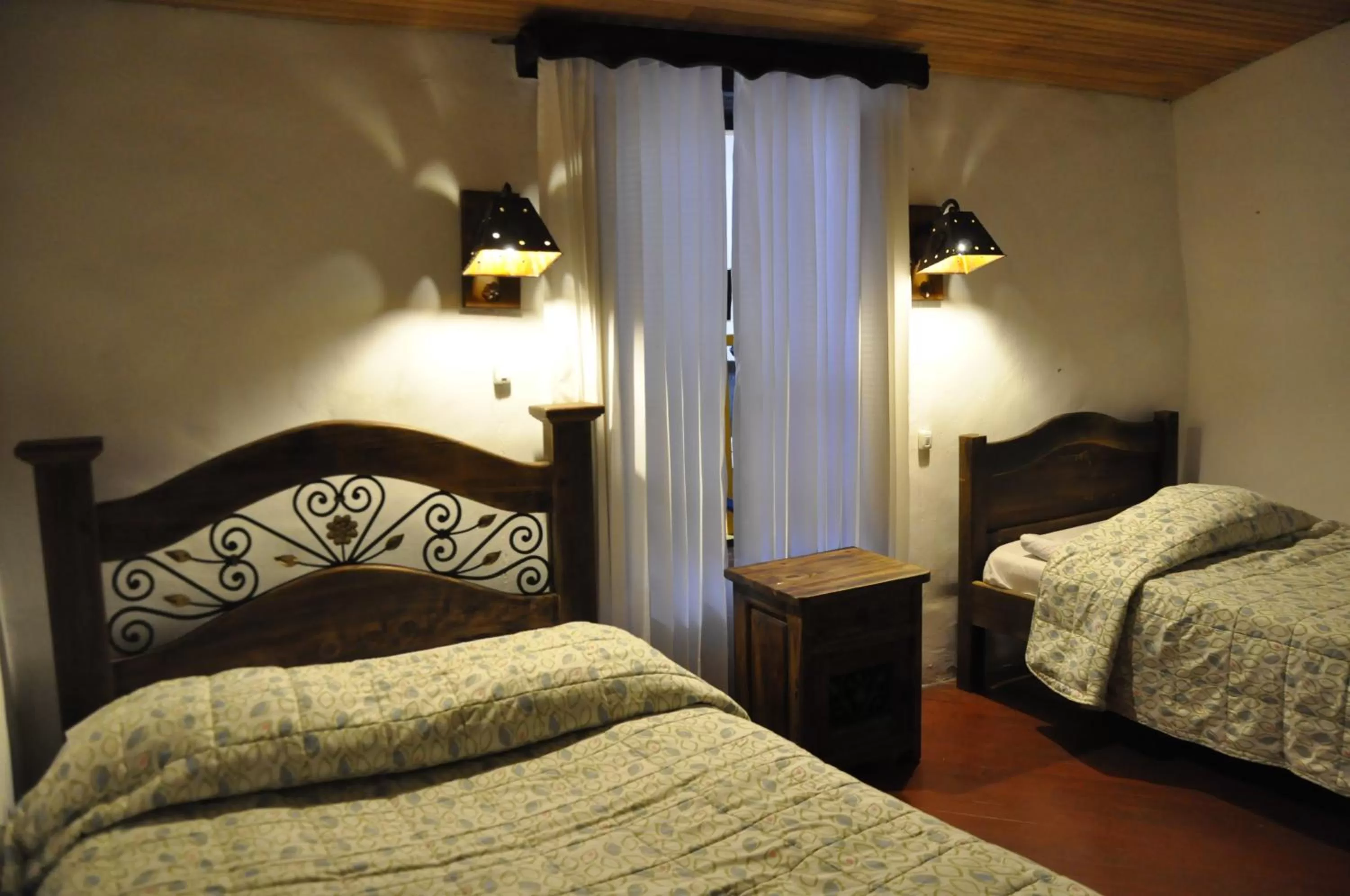 Bed in Hotel Museo la Posada del Molino