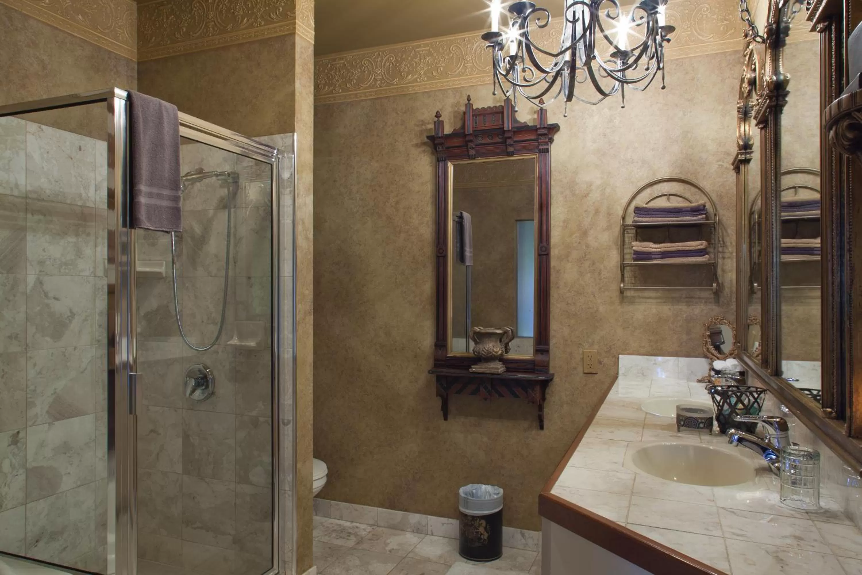 Bathroom in Twin Pine Manor