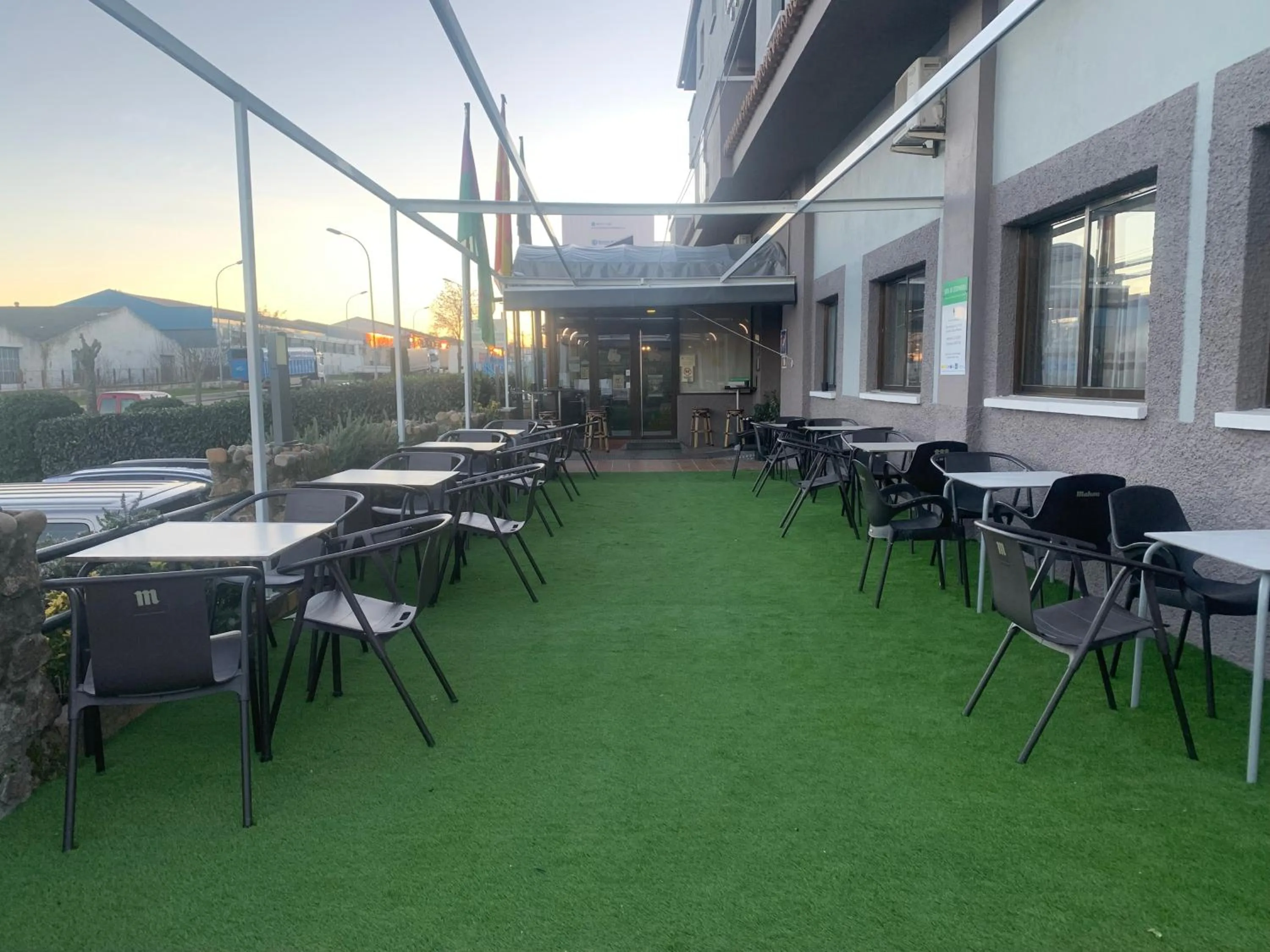 Facade/entrance in Hotel Ciudad de Plasencia