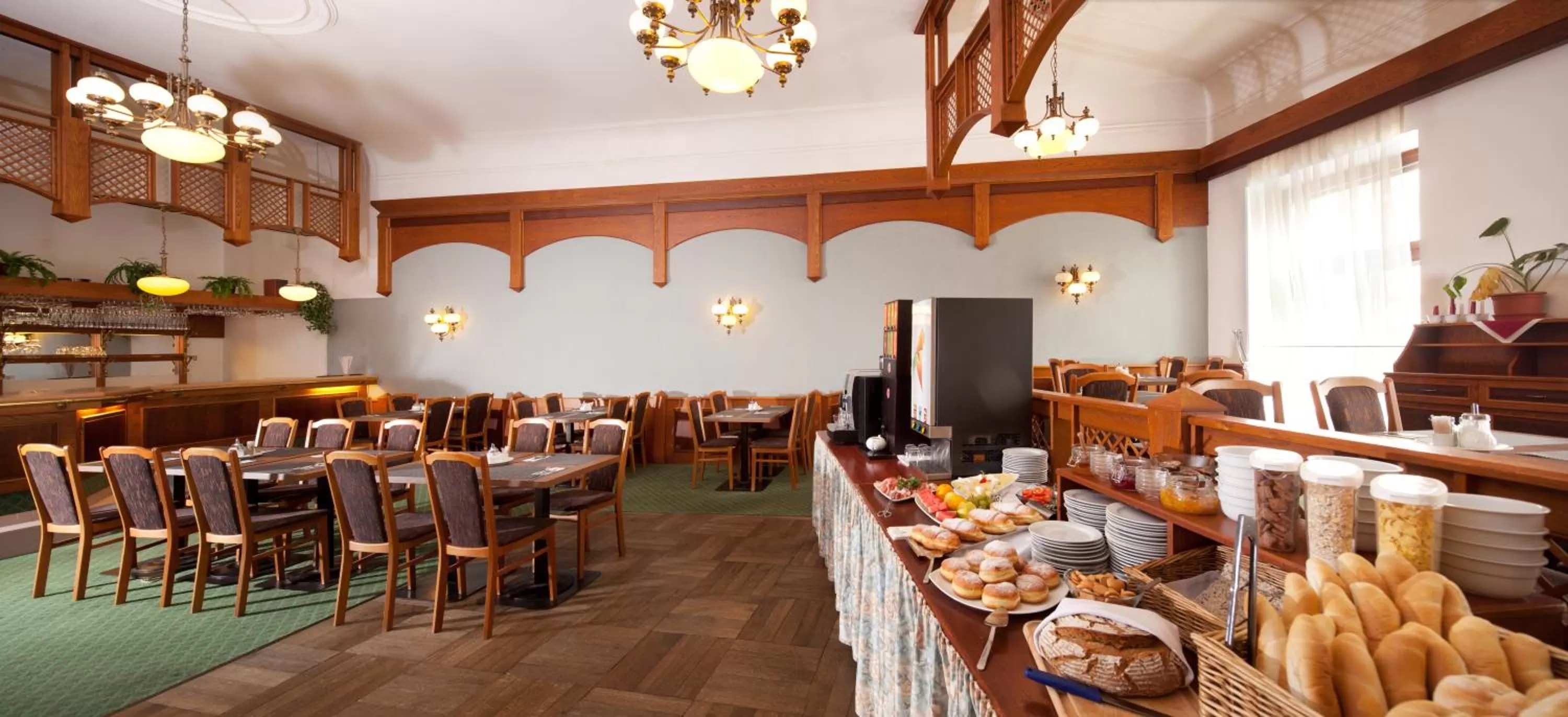 Breakfast in Hotel Concertino Zlatá Husa