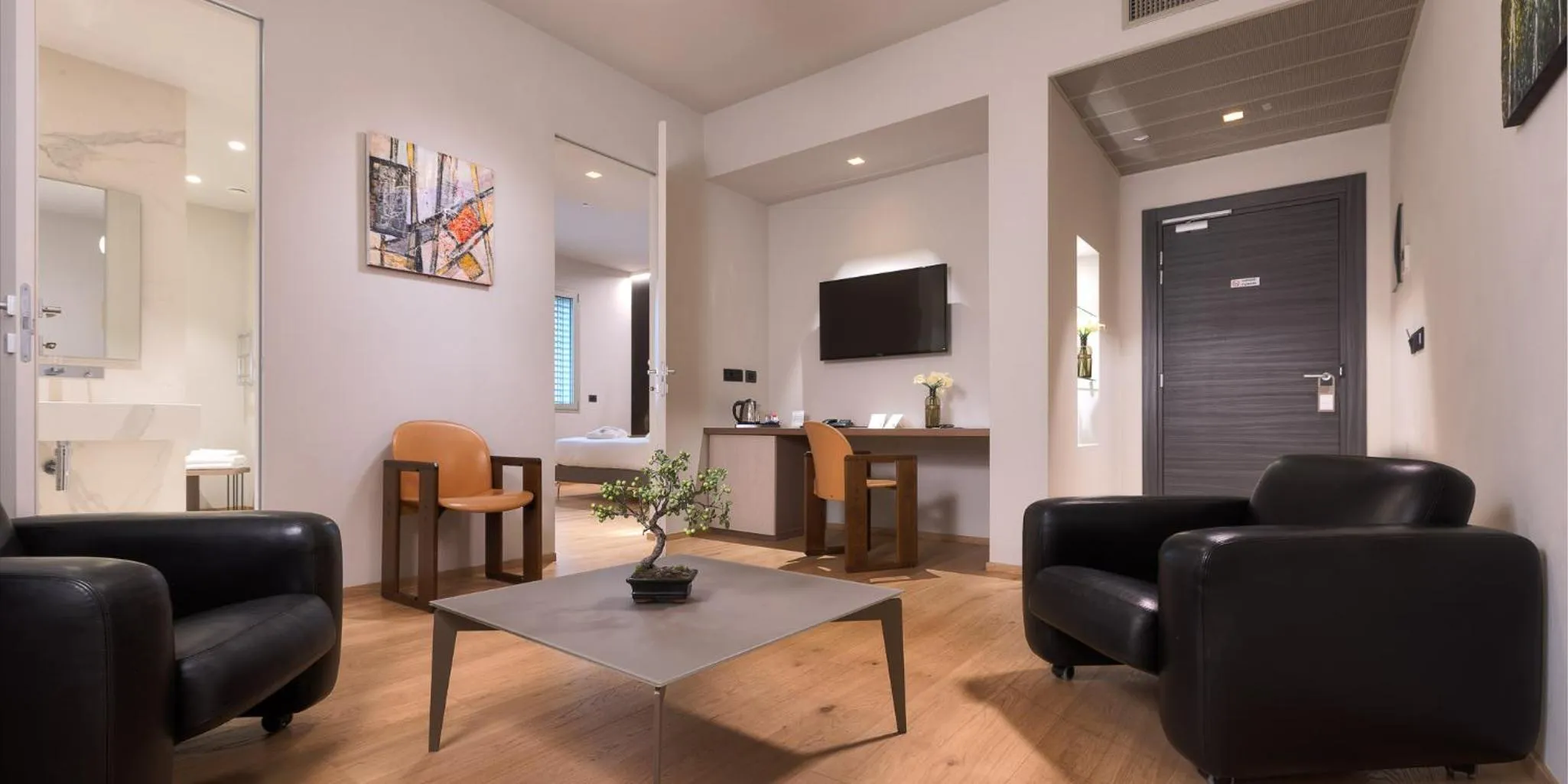 Living room in Hotel The Cube