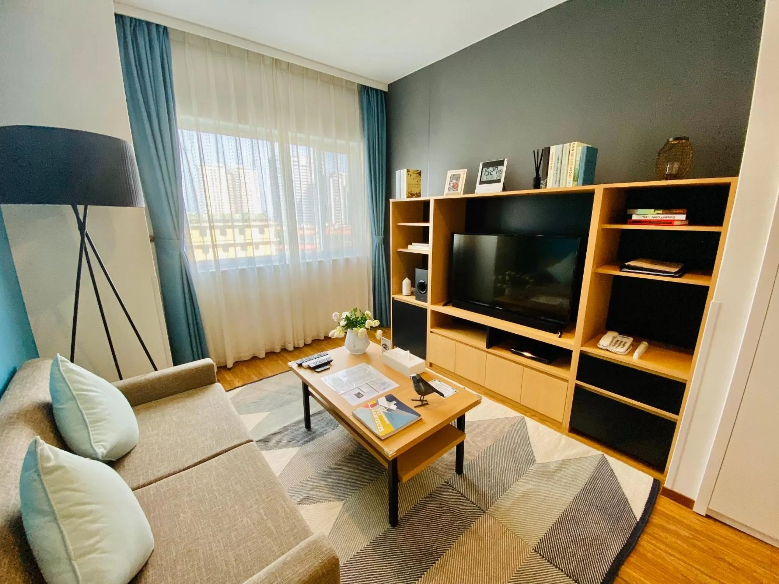 Living room in Roygent Parks Hanoi