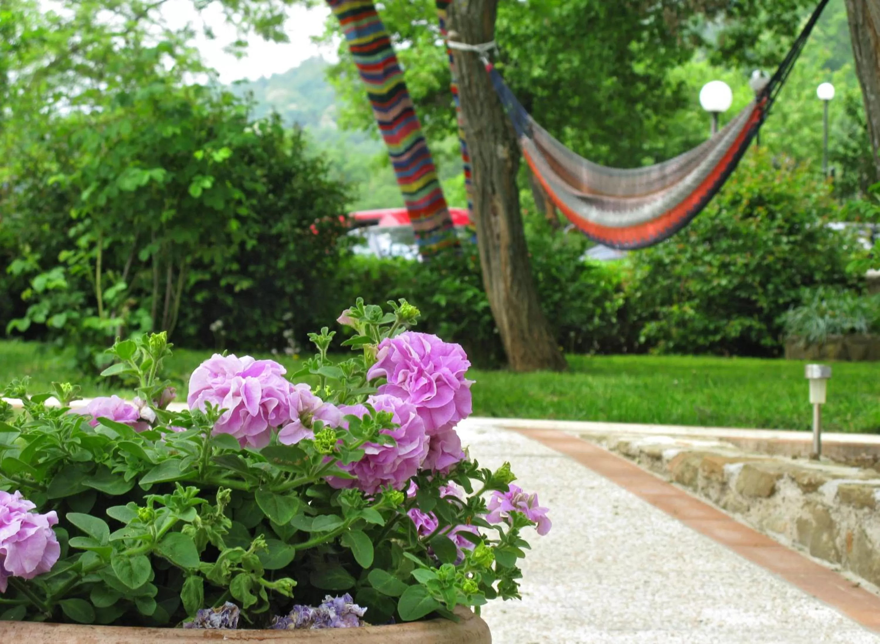 Garden in B&B La Valle