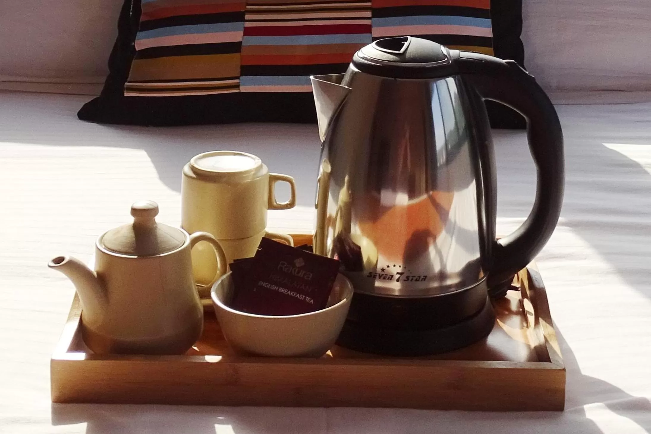 Coffee/tea facilities in Hotel Karuna