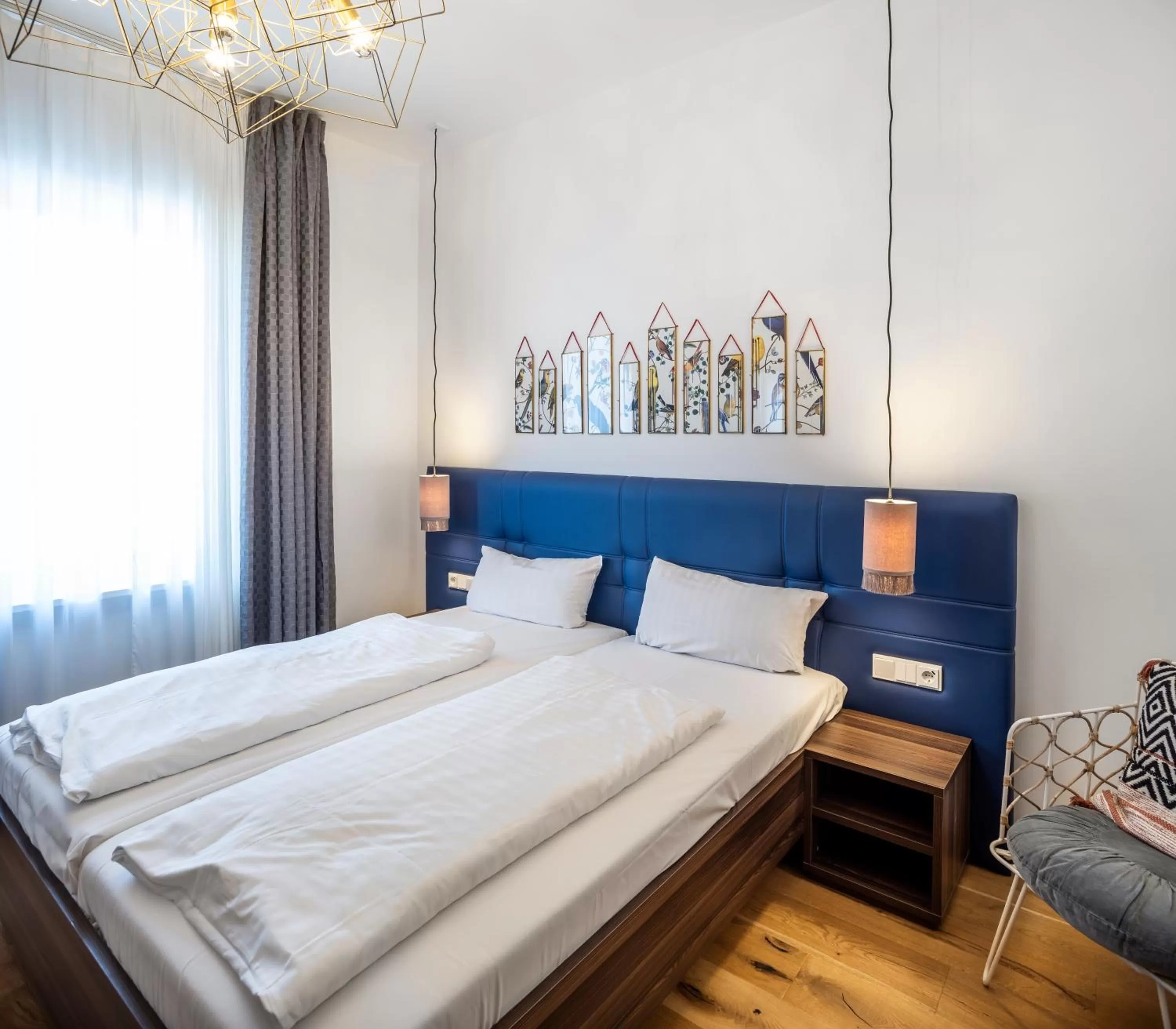 Bed in acor Boutique Hotel