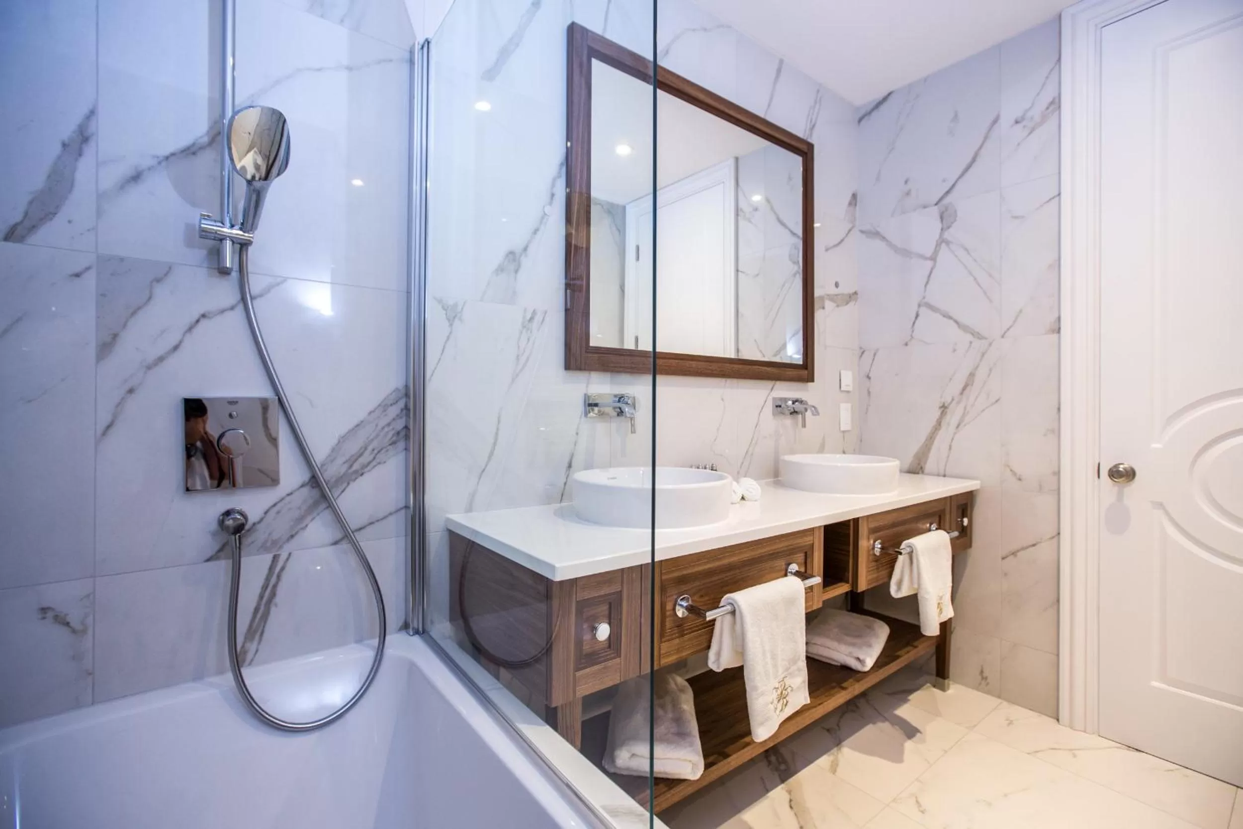 Bathroom in Royal Blue Hotel