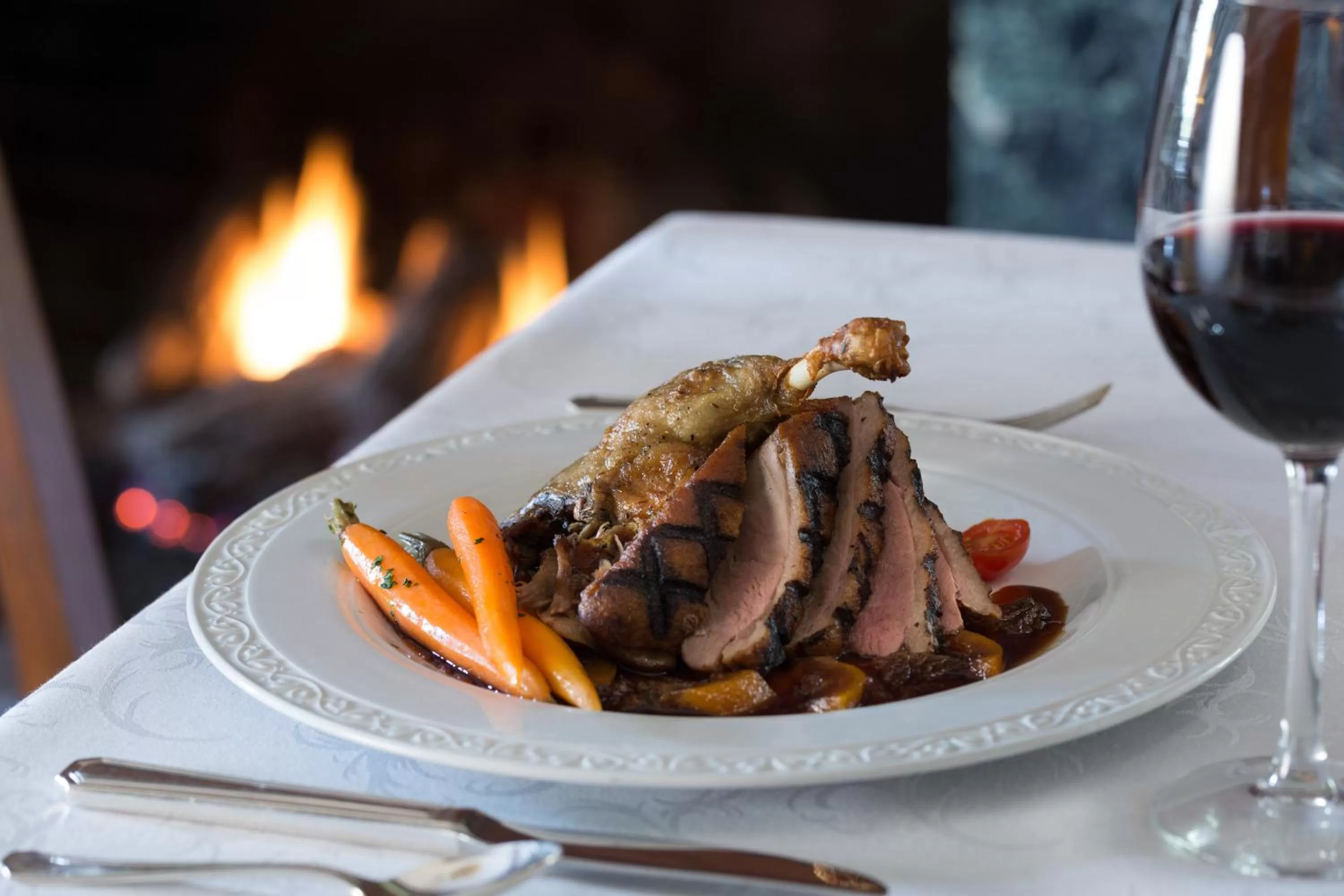 Dinner in Mercersburg Inn