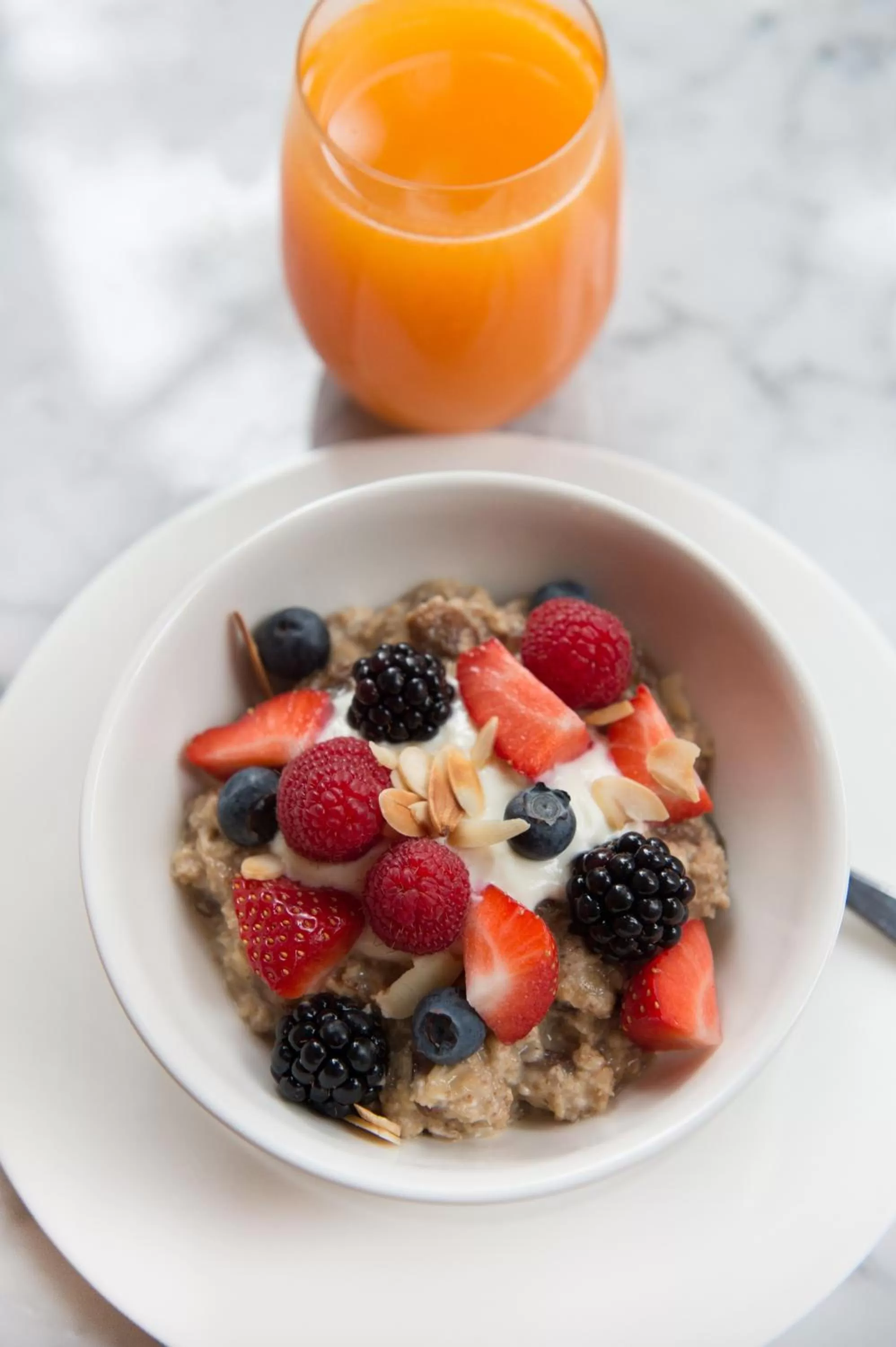 Food close-up in The Marylebone Hotel
