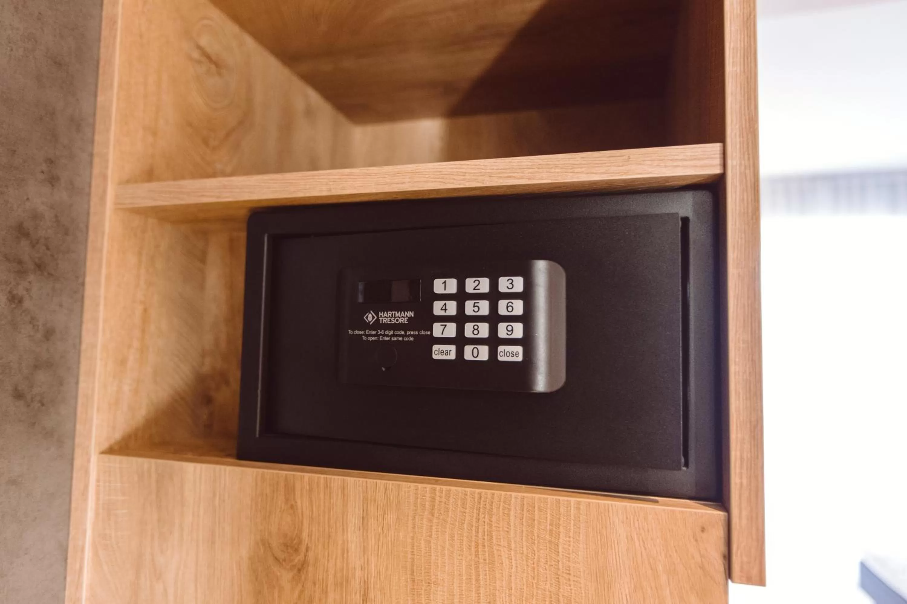 safe in Hotel Libertas elements pure