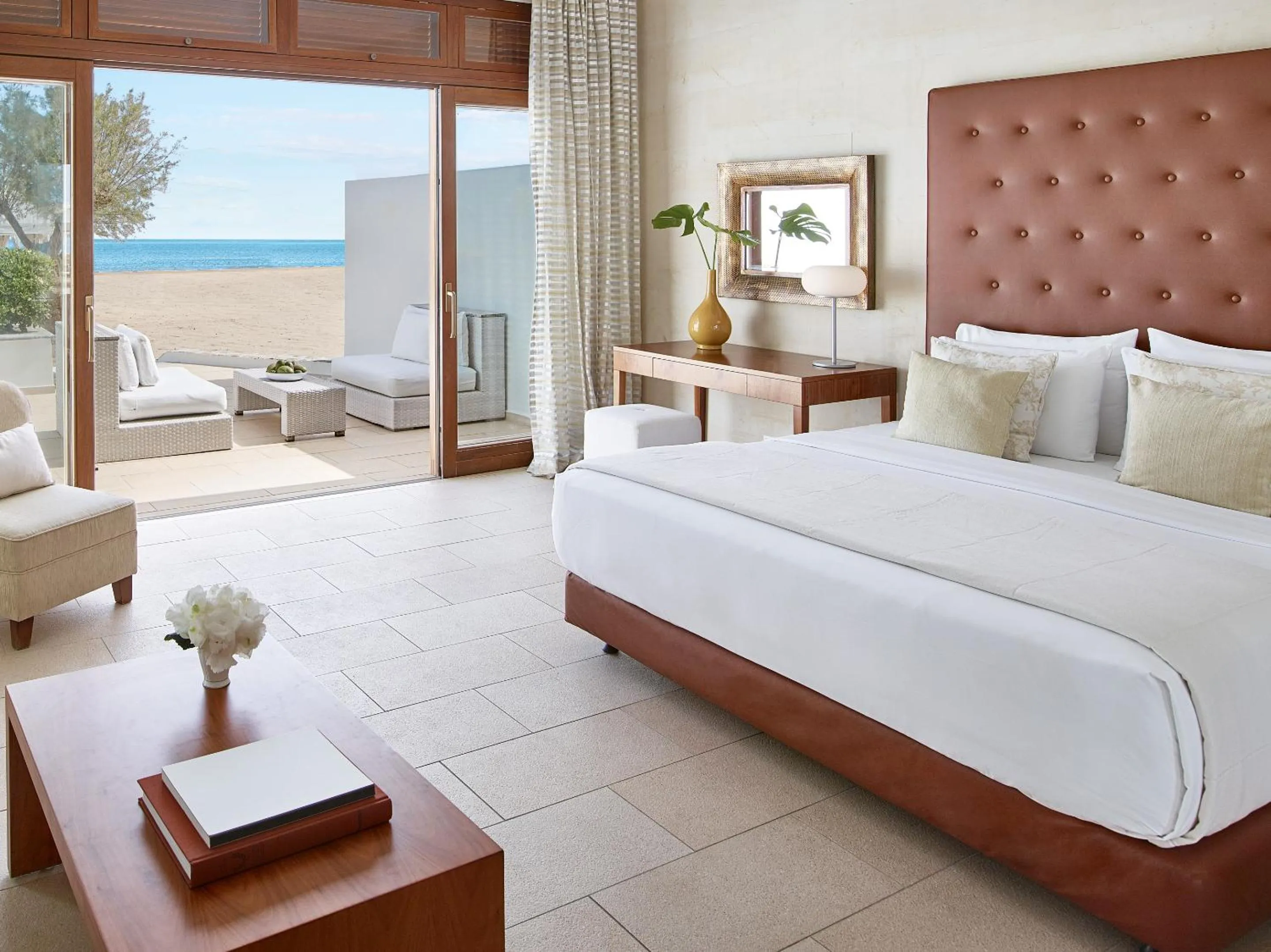 Bed in Amirandes, A Grecotel Resort to Live