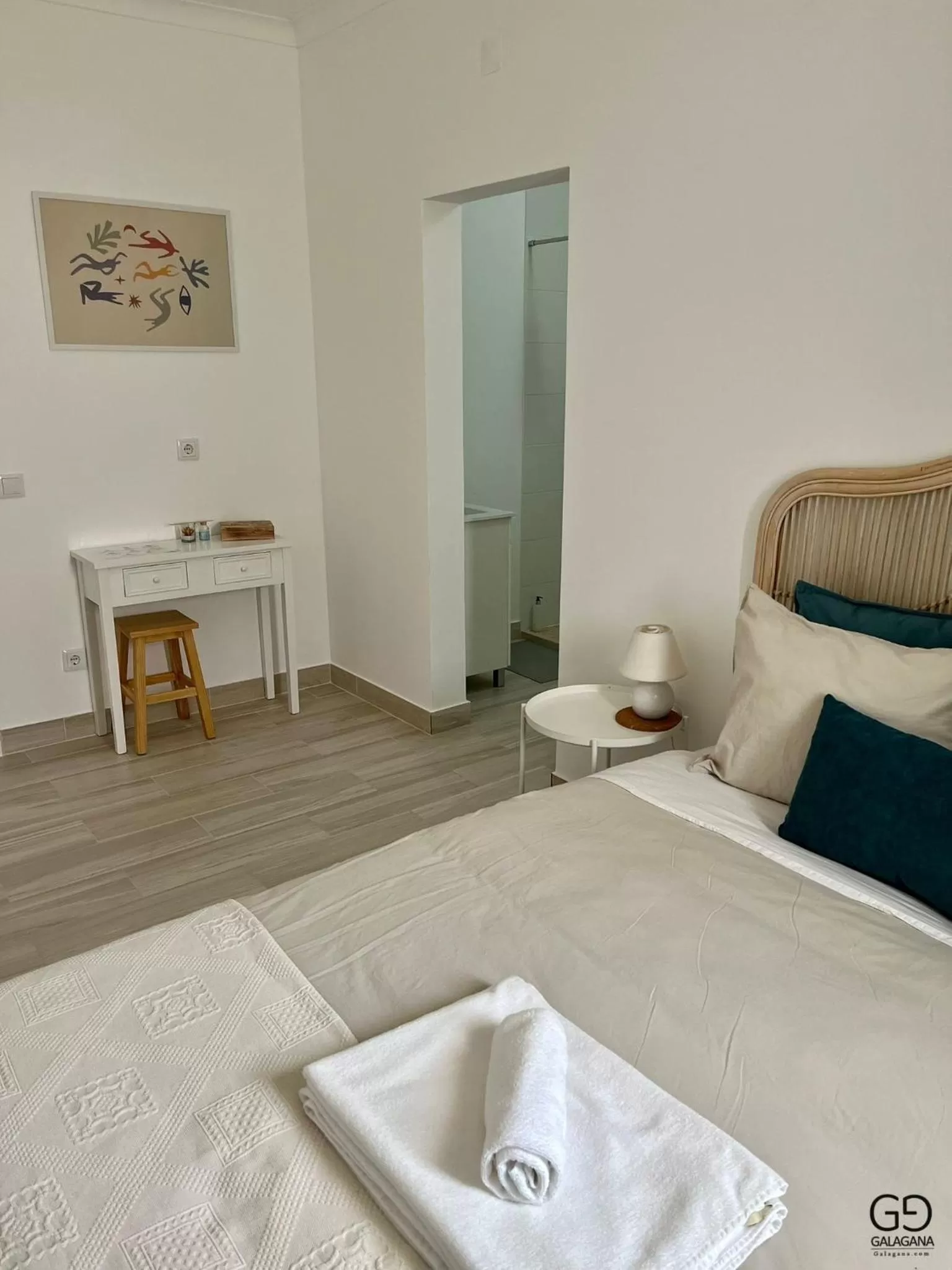 Bed in Galagana Charm House