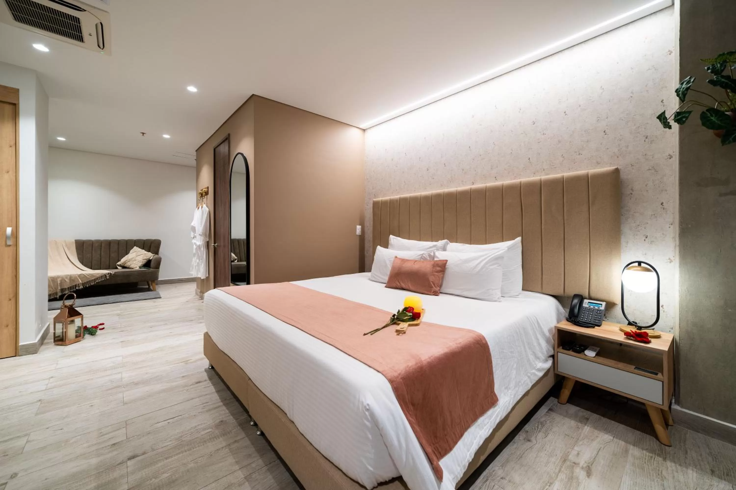 Bed in Eutopiq Hotel