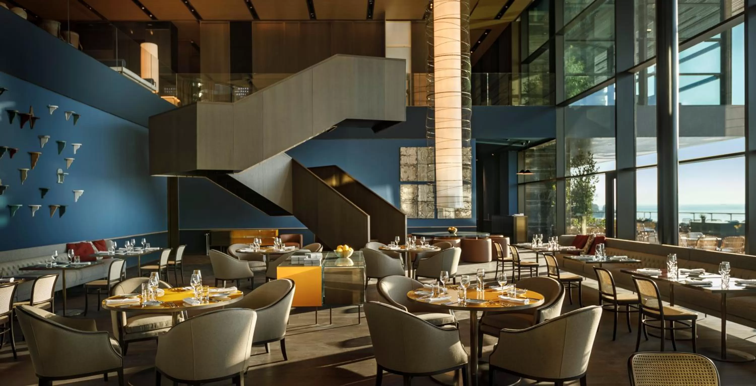 Restaurant/places to eat in Grand Park Hotel Rovinj by Maistra Collection