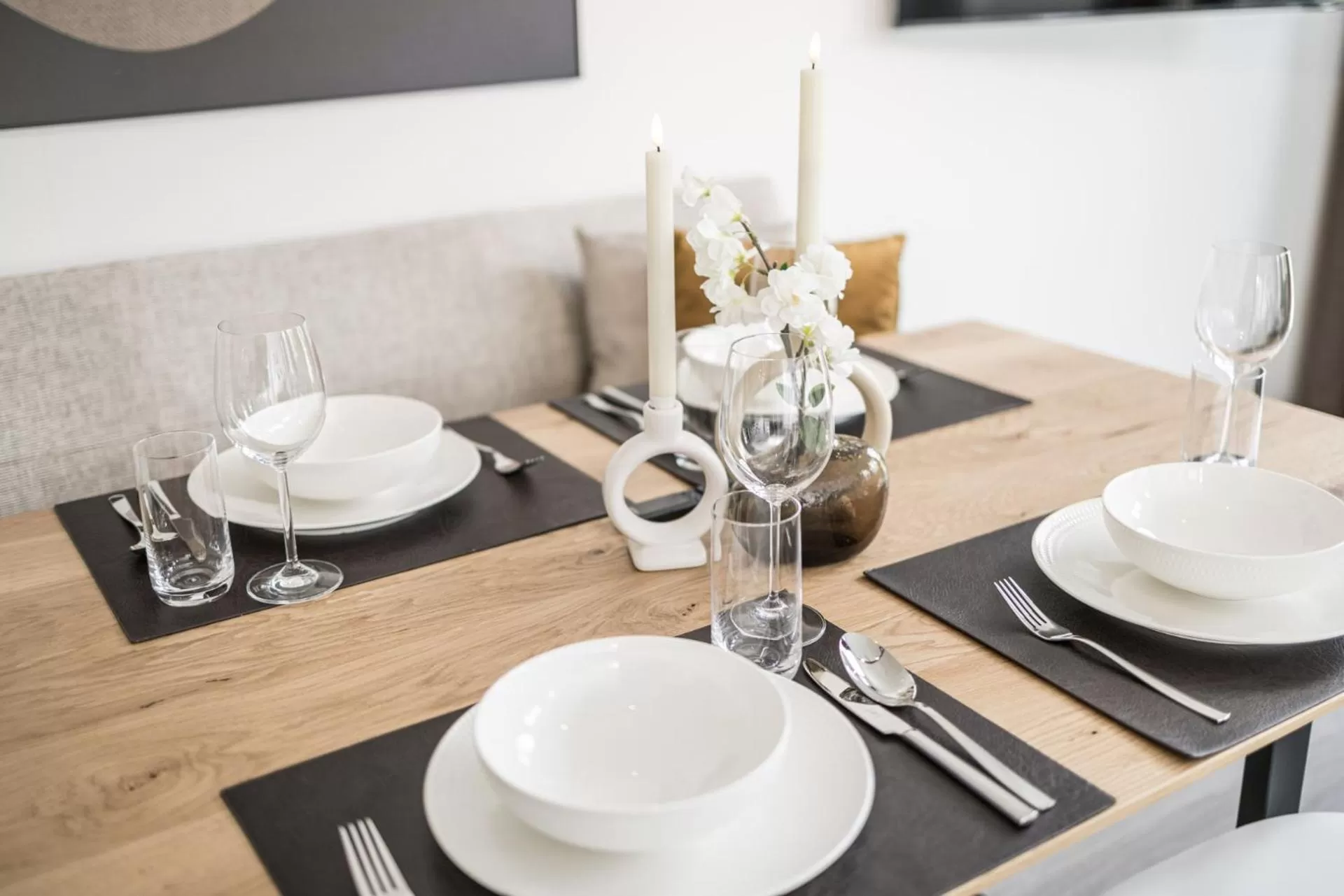 Dining area in Max Studios