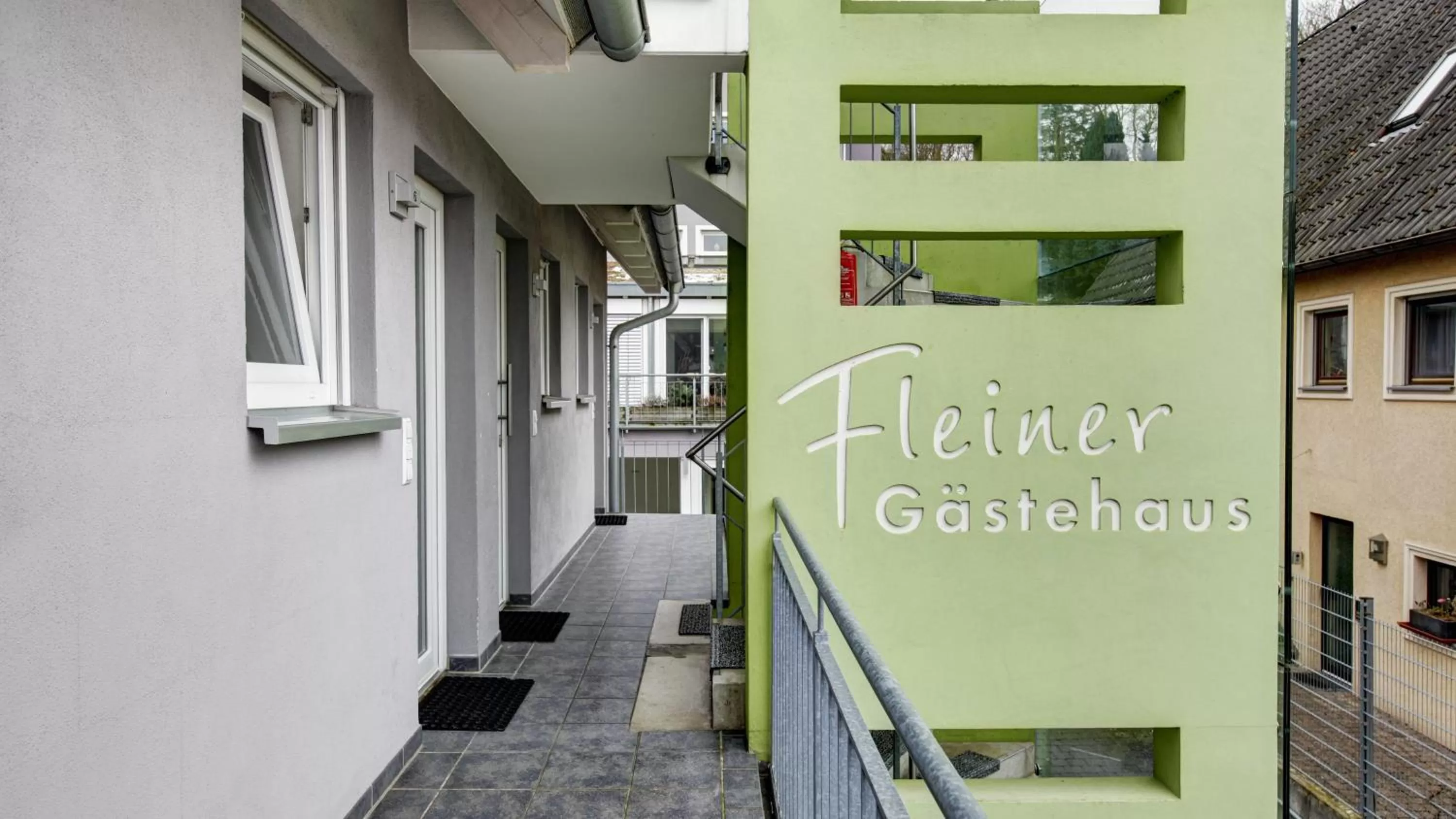 Balcony/Terrace in Fleiner Gästehaus