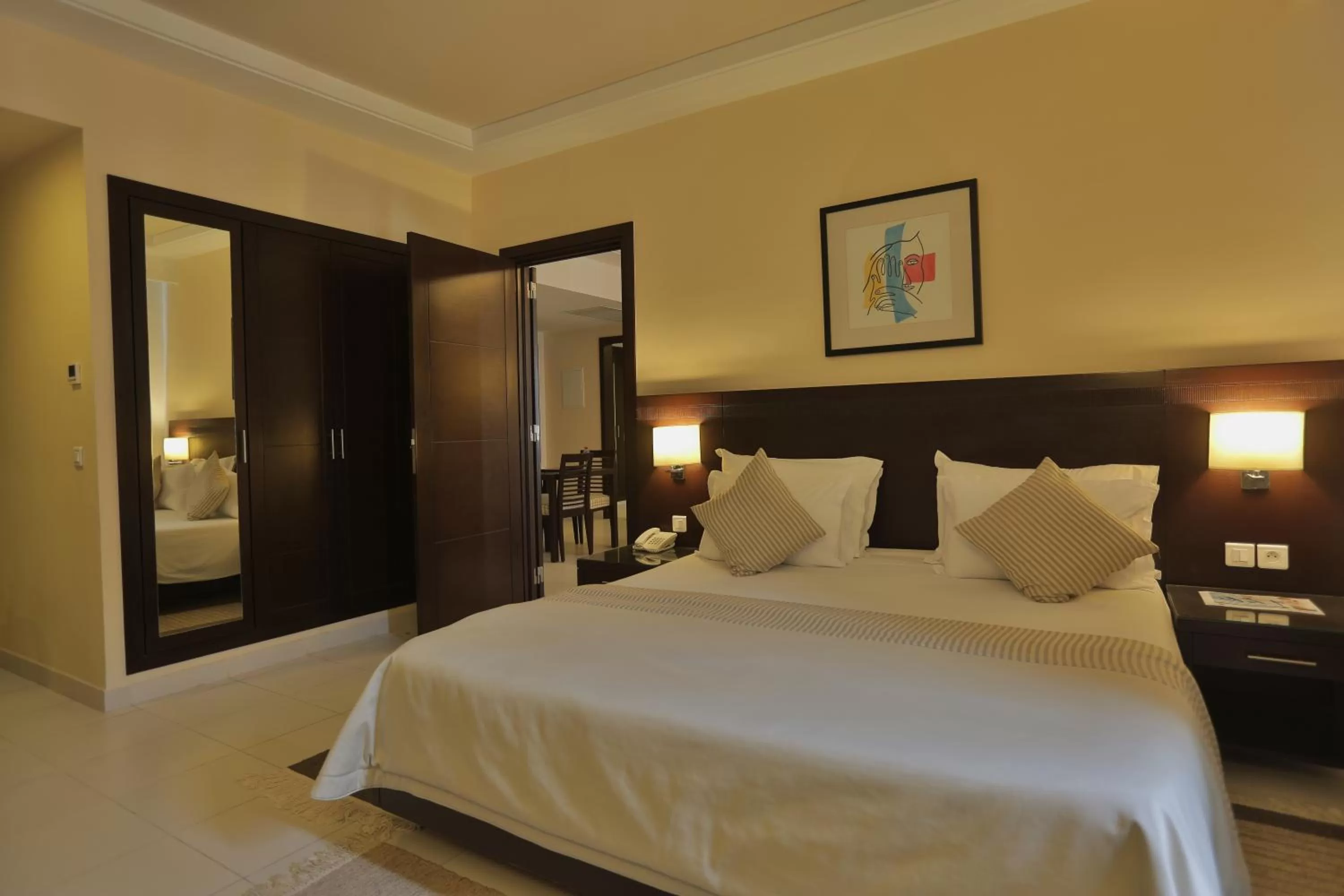 Photo of the whole room, Bed in Le Corail Suites Hotel