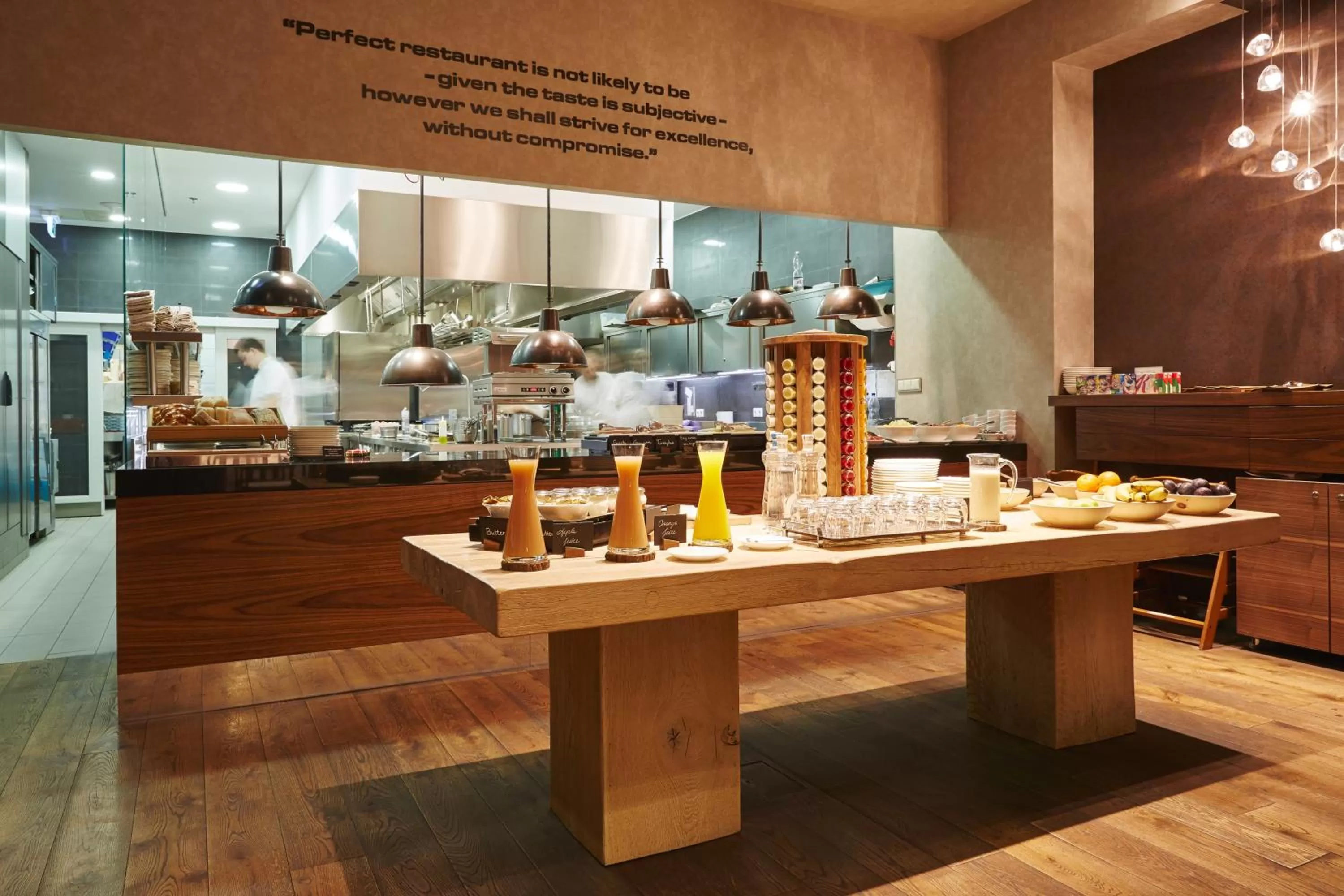 Restaurant/places to eat in Prestige Hotel Budapest