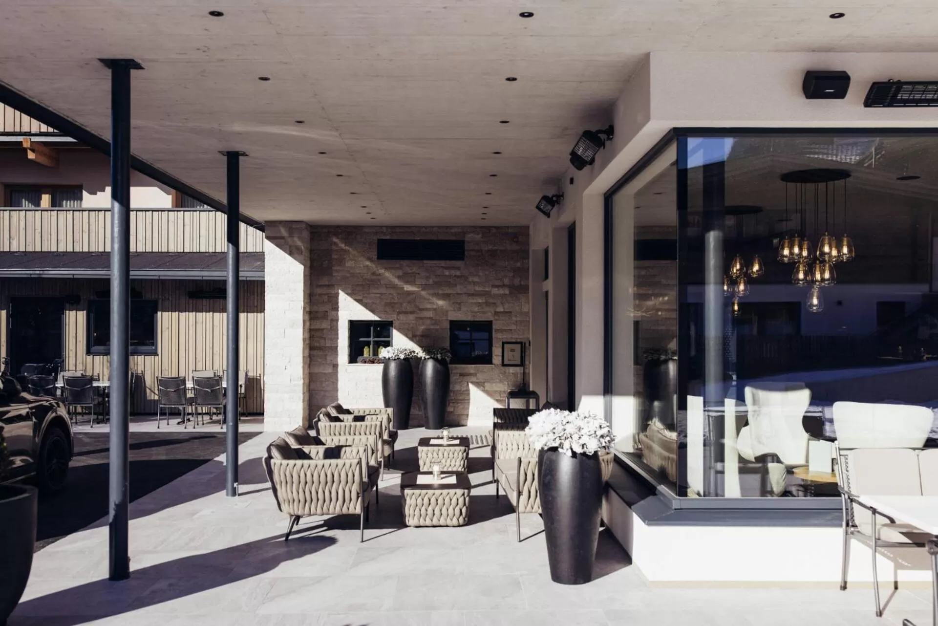 Patio in Hotel habicher hof 4-Sterne-Superior